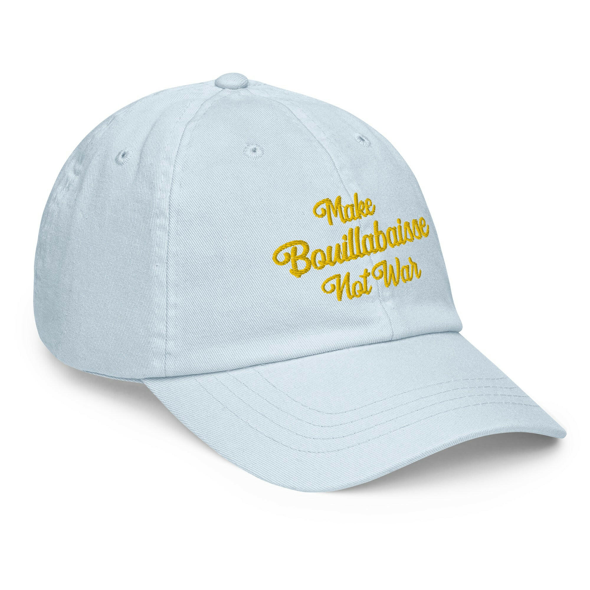 Pastel Baseball Cap Make Bouillabaisse Not War