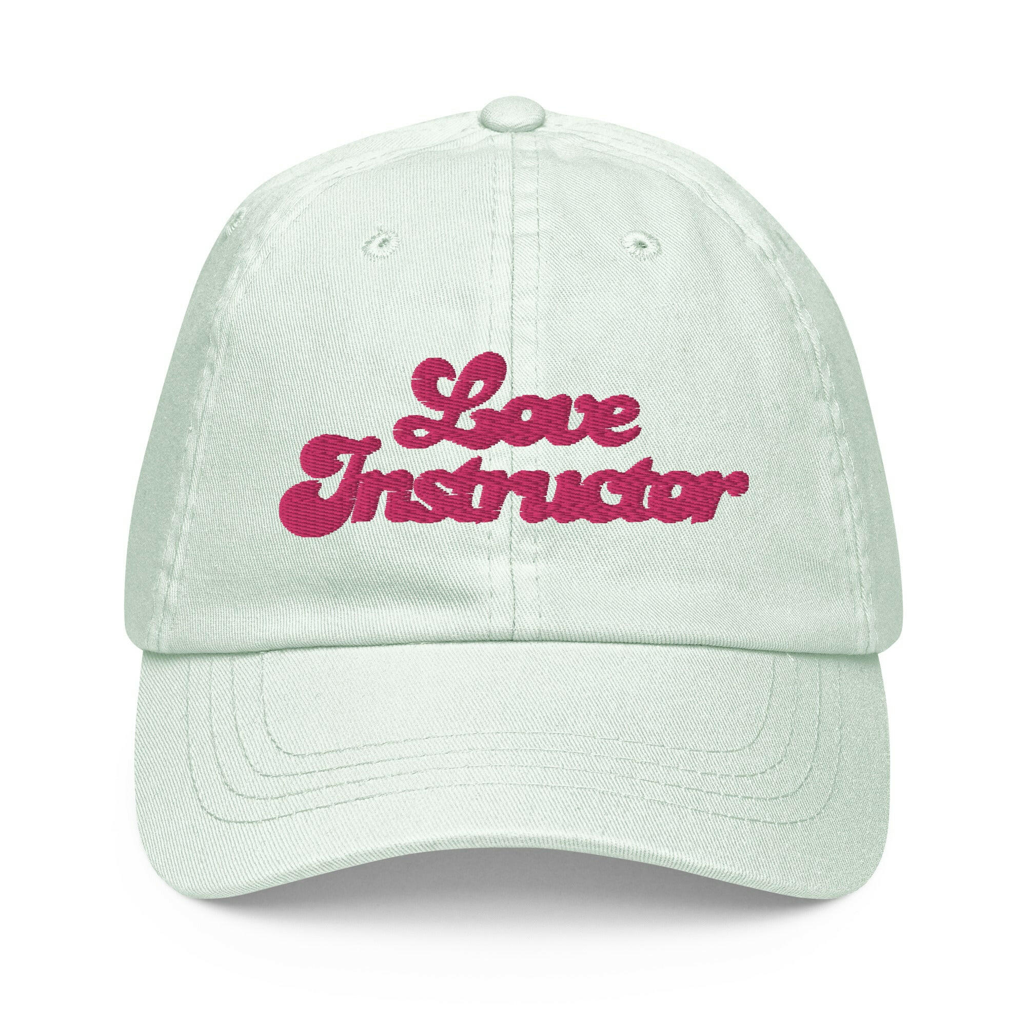 Pastel Baseball Cap Love instructor