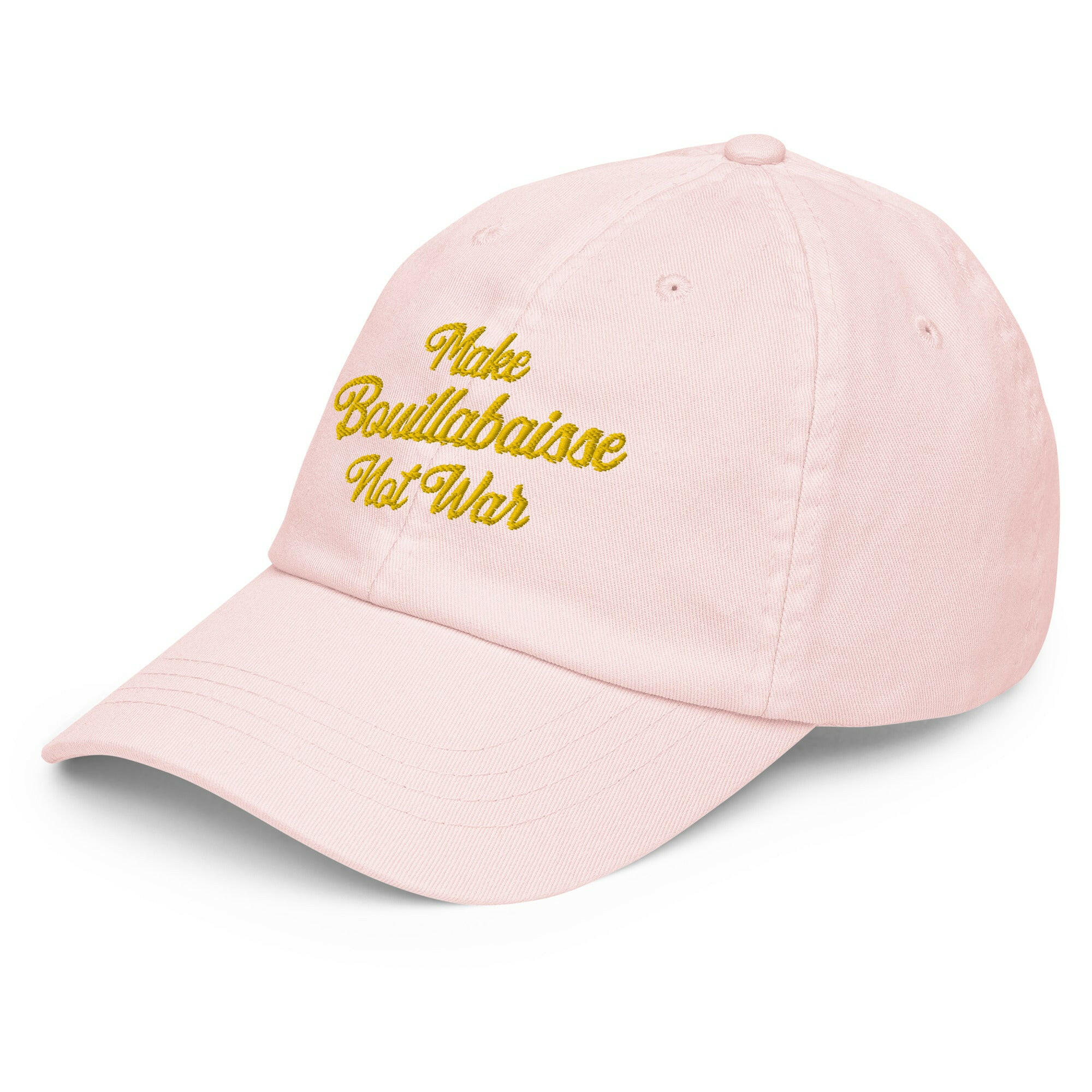 Pastel Baseball Cap Make Bouillabaisse Not War