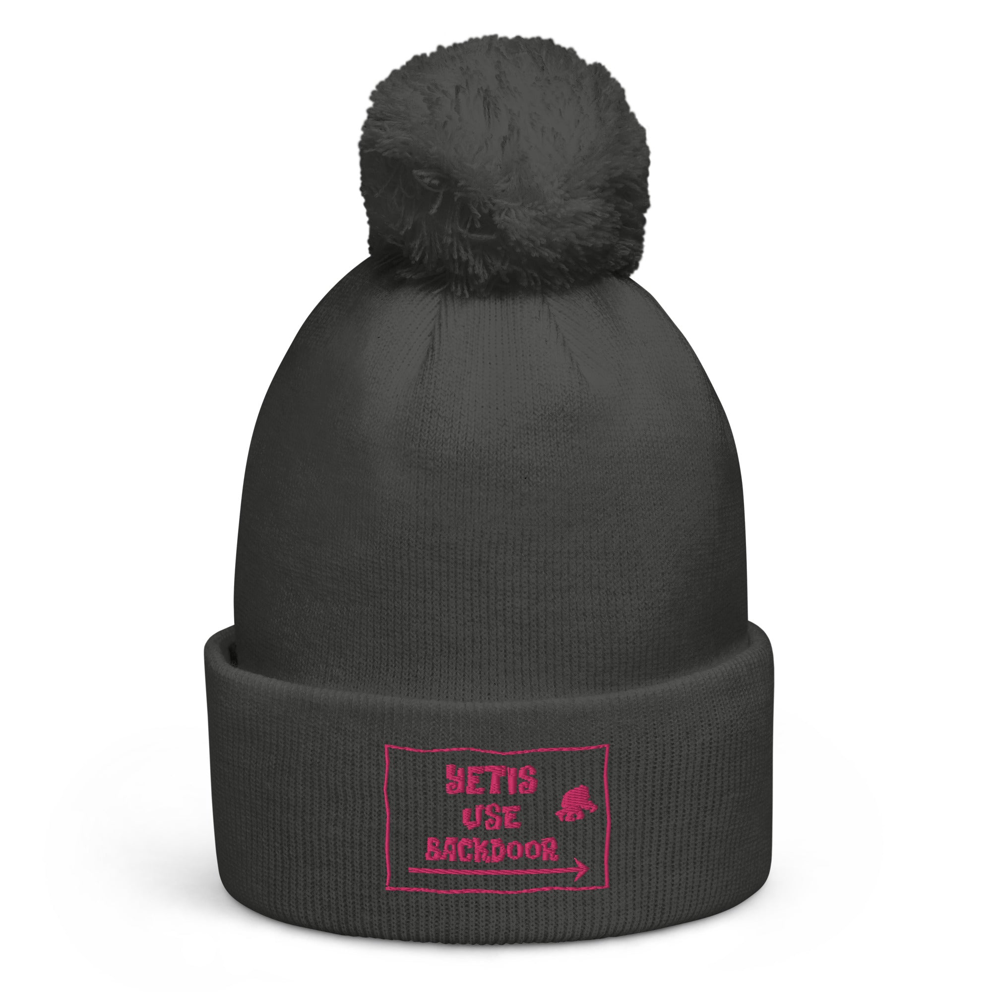 Pom pom beanie Yetis use backdoor Flamingo