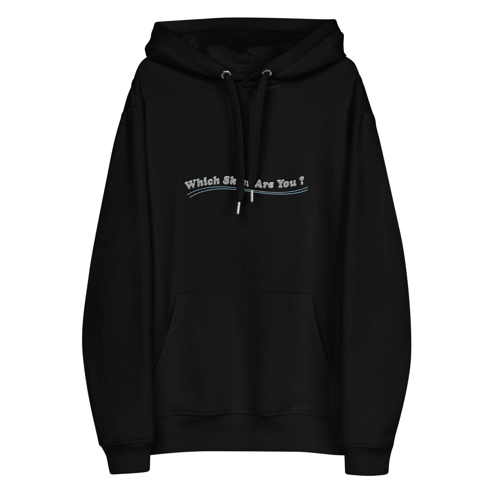 Premium eco hoodie Which skier are you? Ski Patrol (front & back)