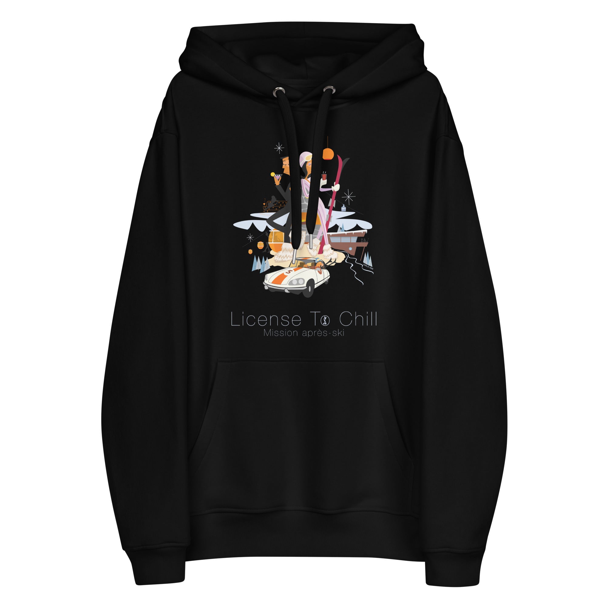 Premium eco hoodie License To Chill Mission Après-Ski