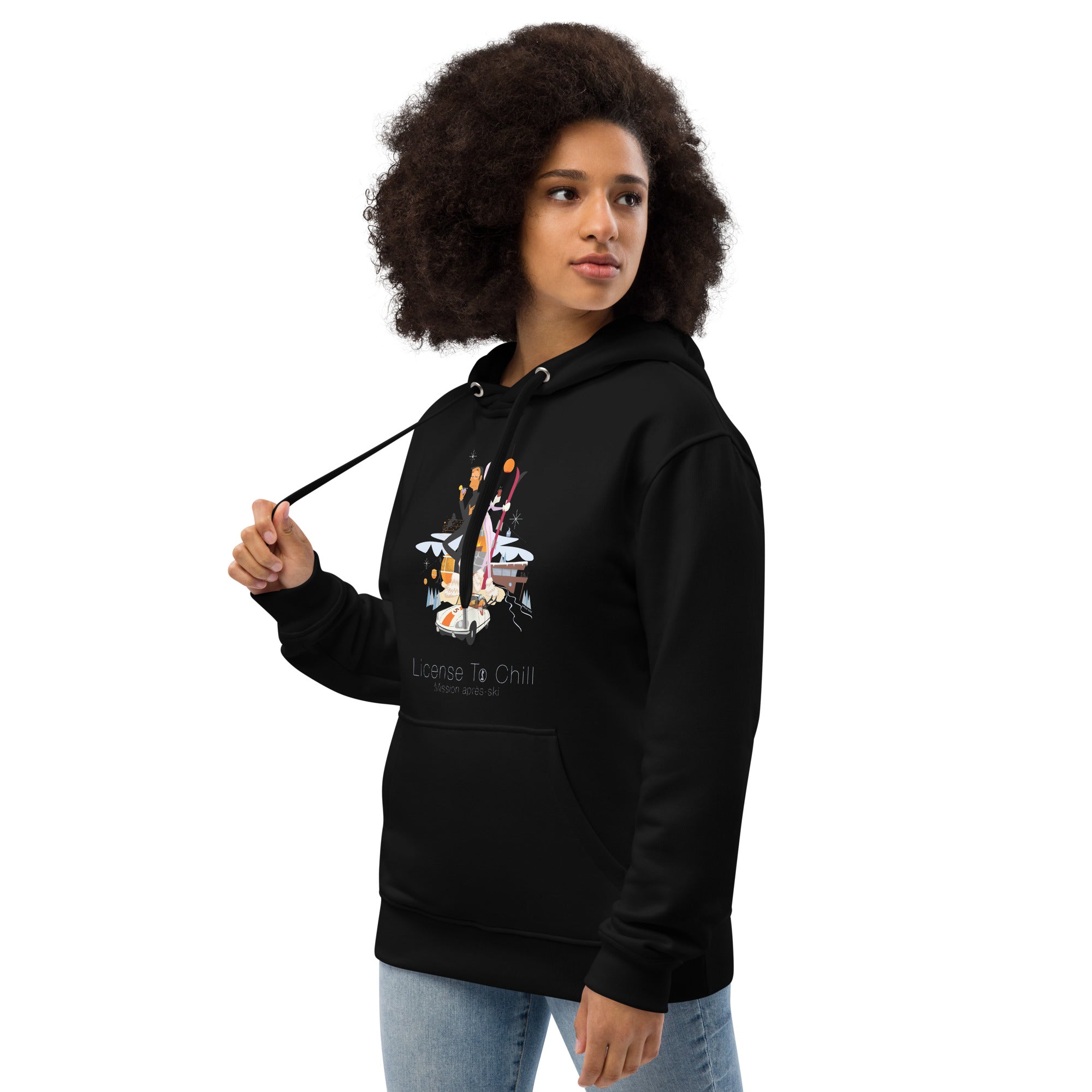 Premium eco hoodie License To Chill Mission Après-Ski