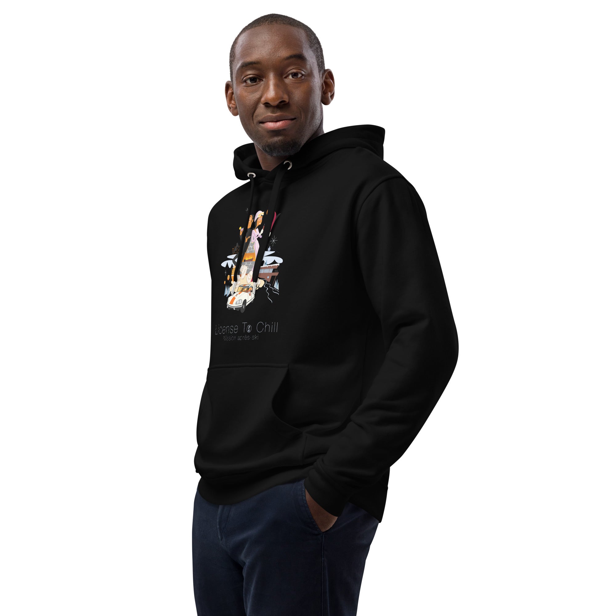 Premium eco hoodie License To Chill Mission Après-Ski