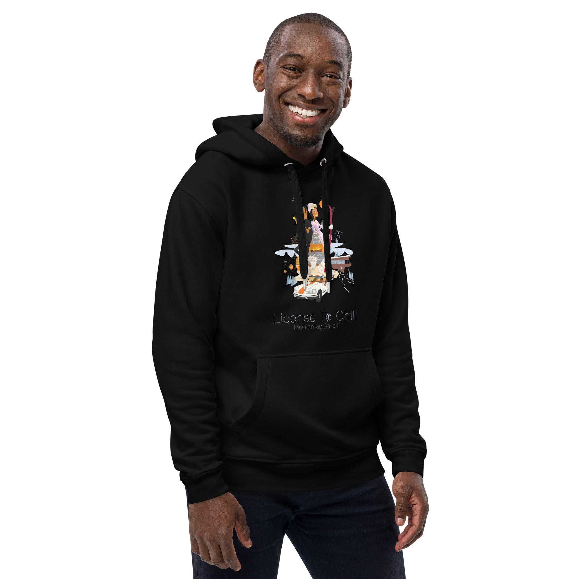 Premium eco hoodie License To Chill Mission Après-Ski