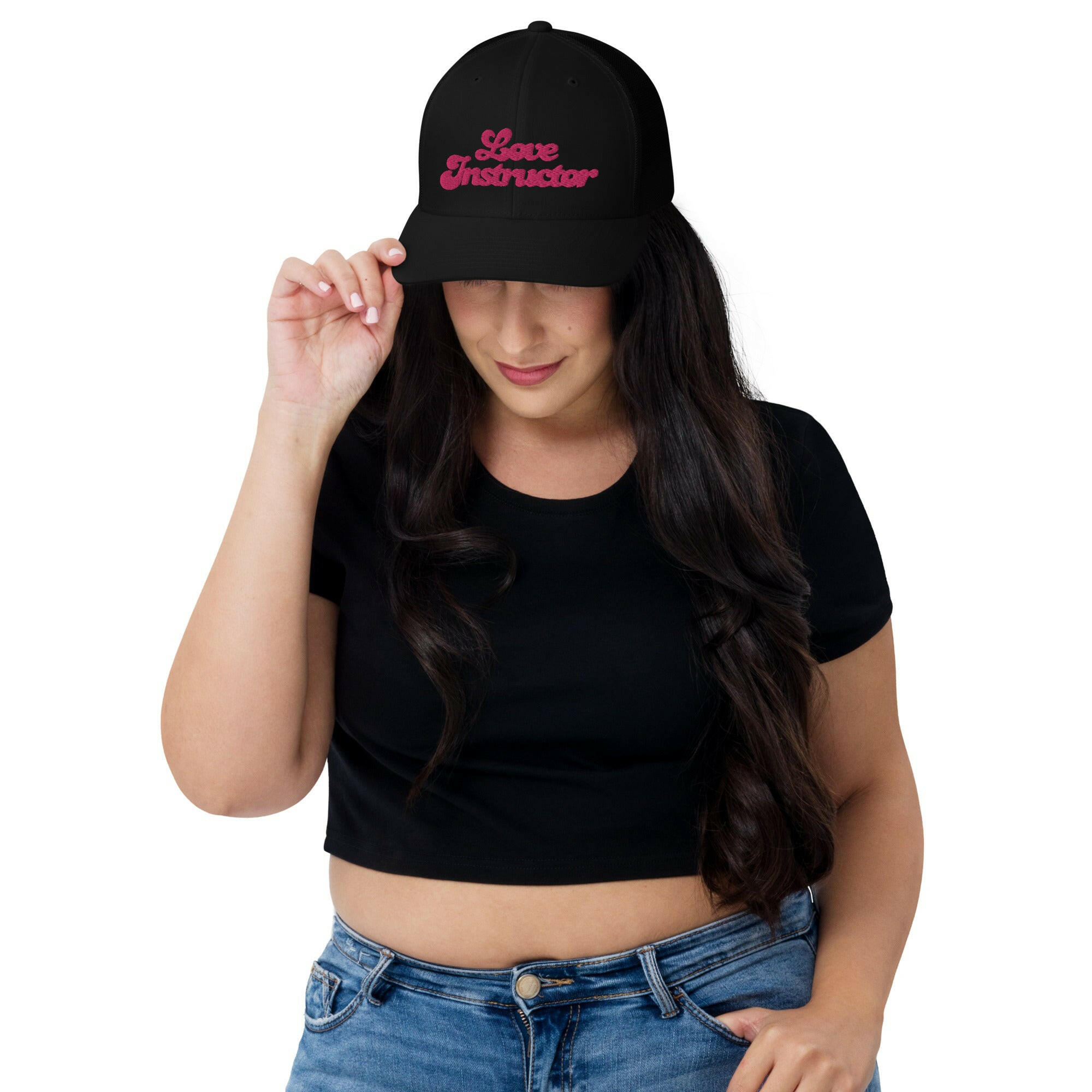 Casquette trucker rétro Love instructor