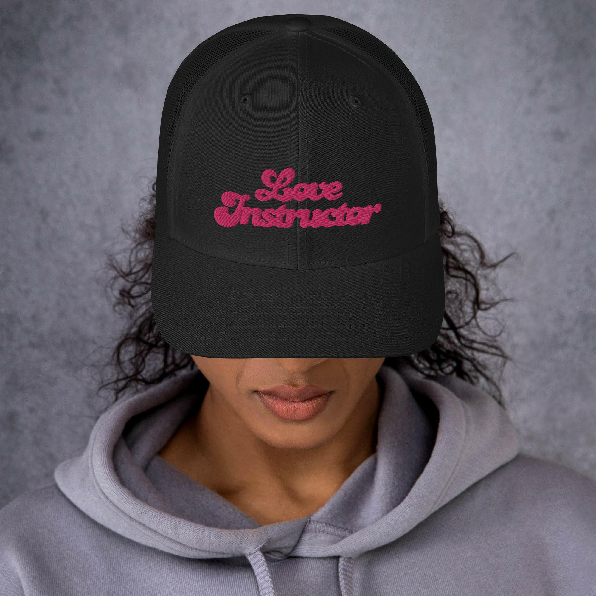 Retro Trucker Cap Love instructor