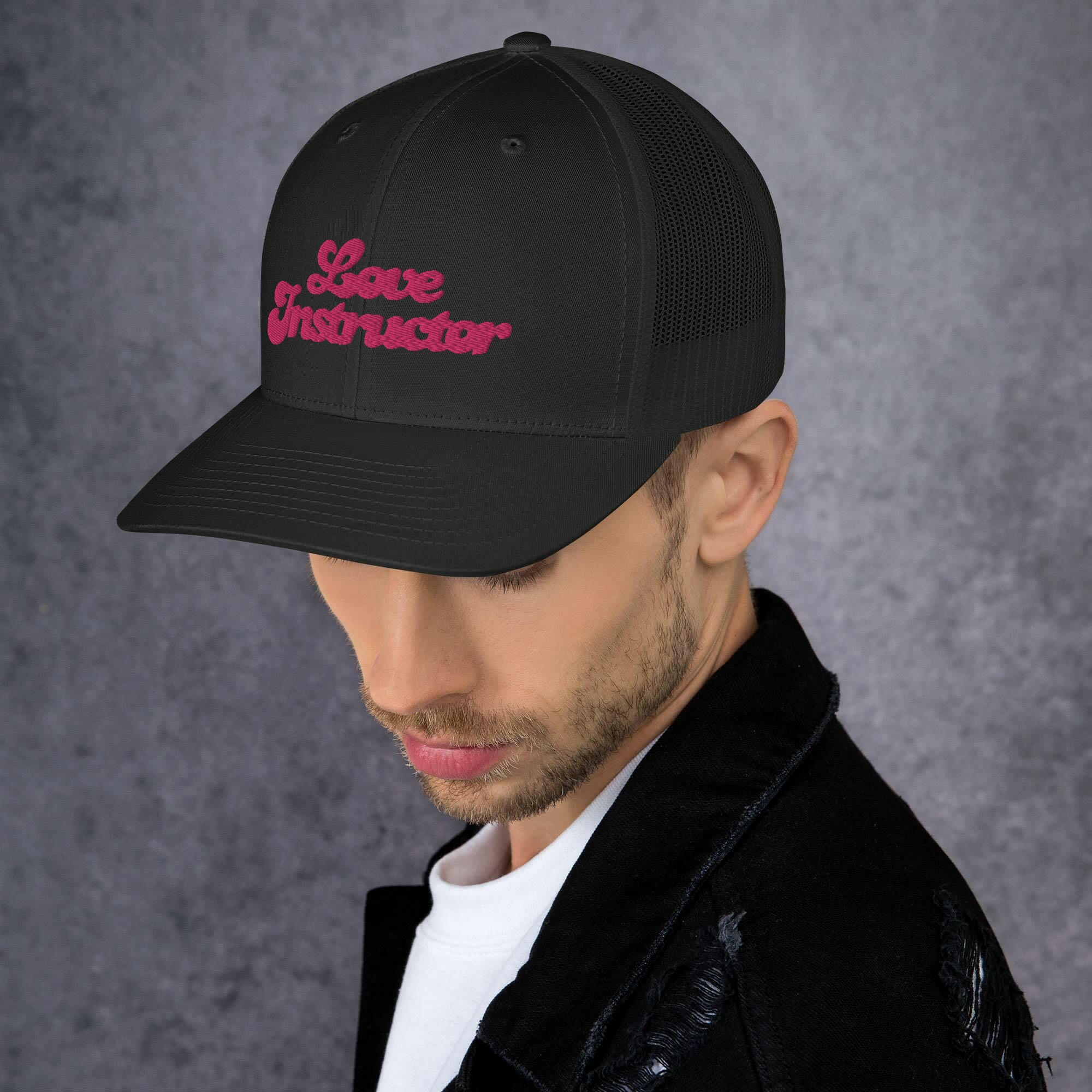 Retro Trucker Cap Love instructor