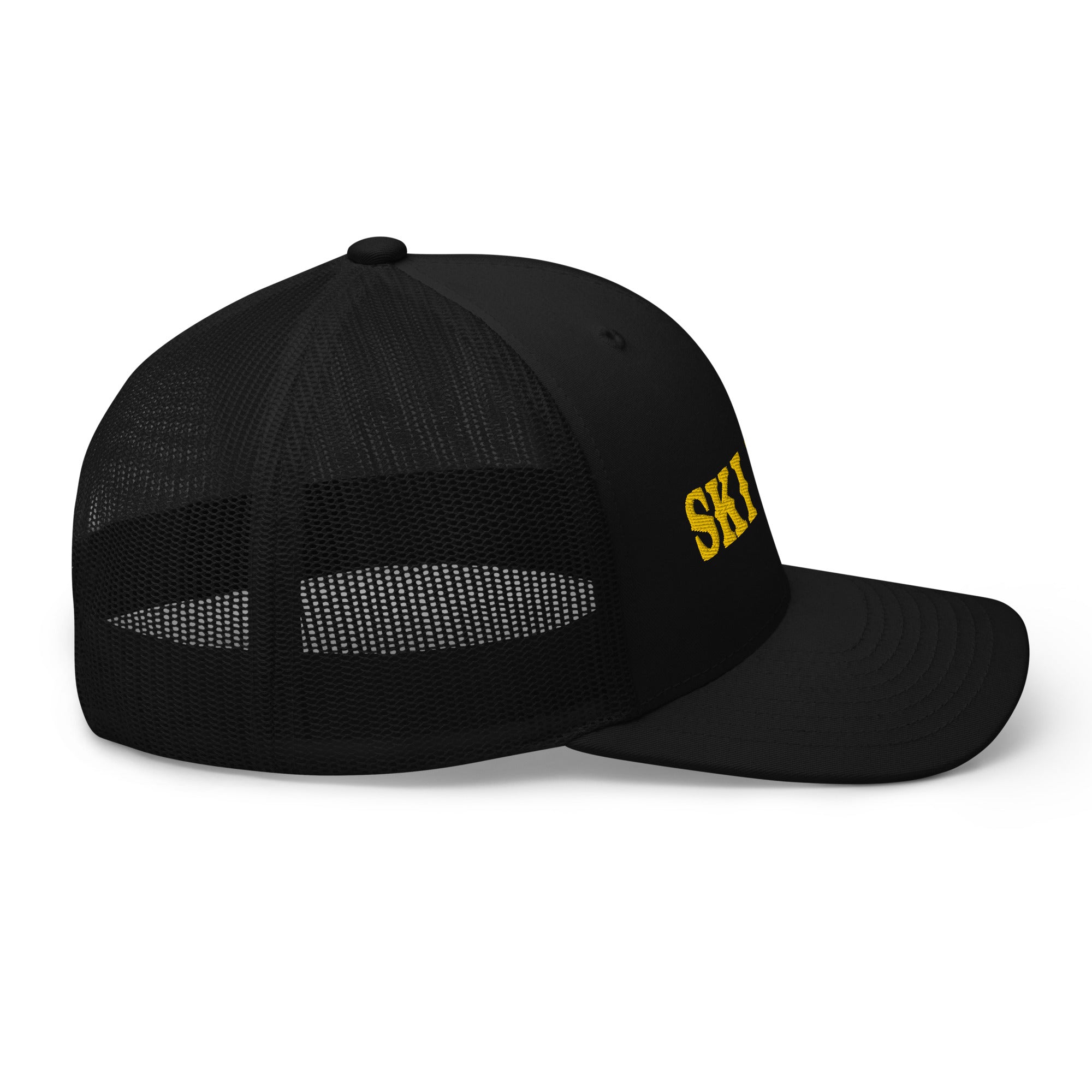 Casquette trucker rétro Ski Bum Gold