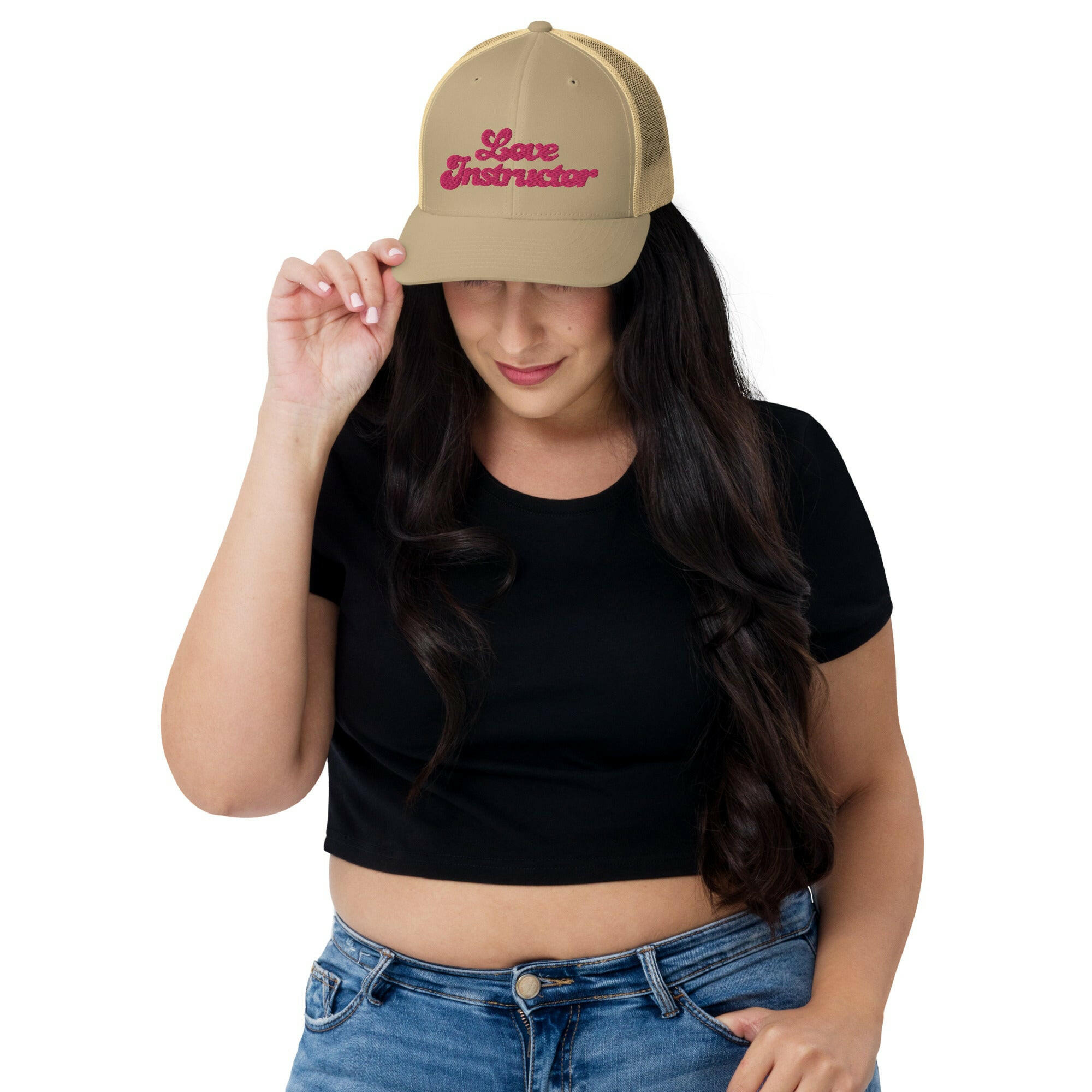 Casquette trucker rétro Love instructor