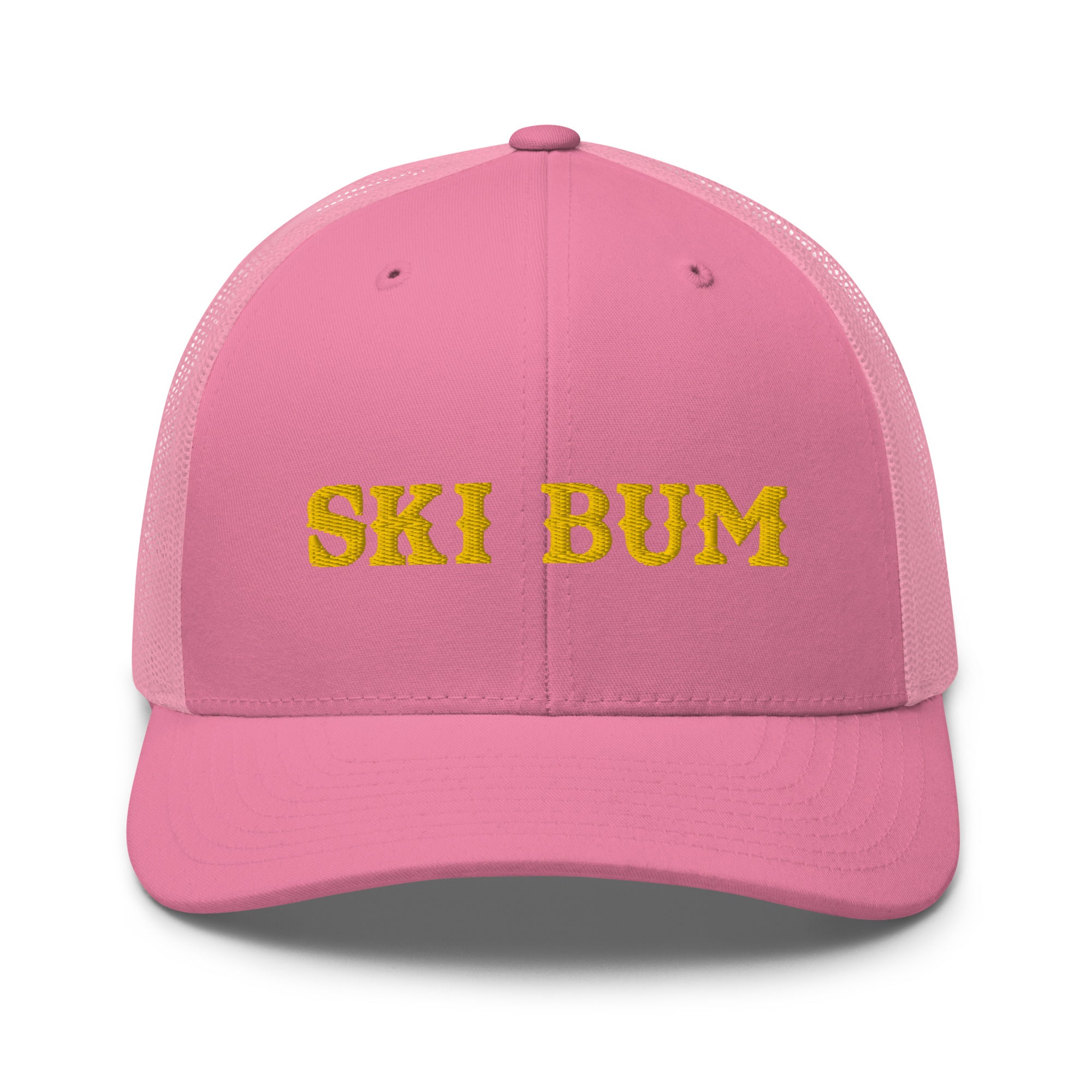 Casquette trucker rétro Ski Bum Gold