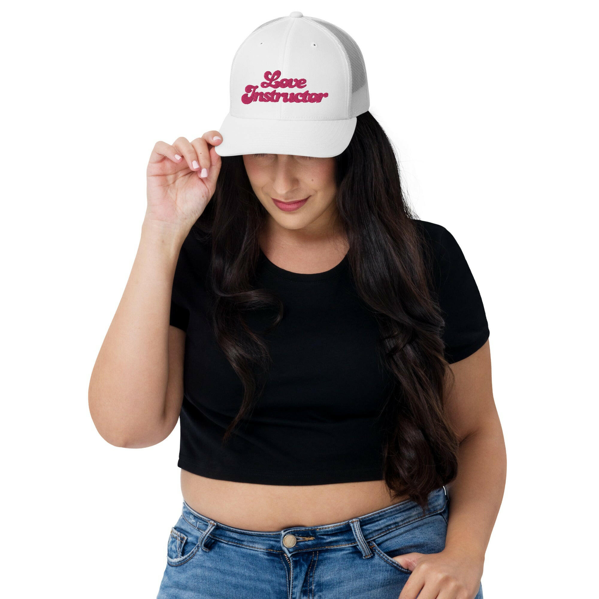 Casquette trucker rétro Love instructor