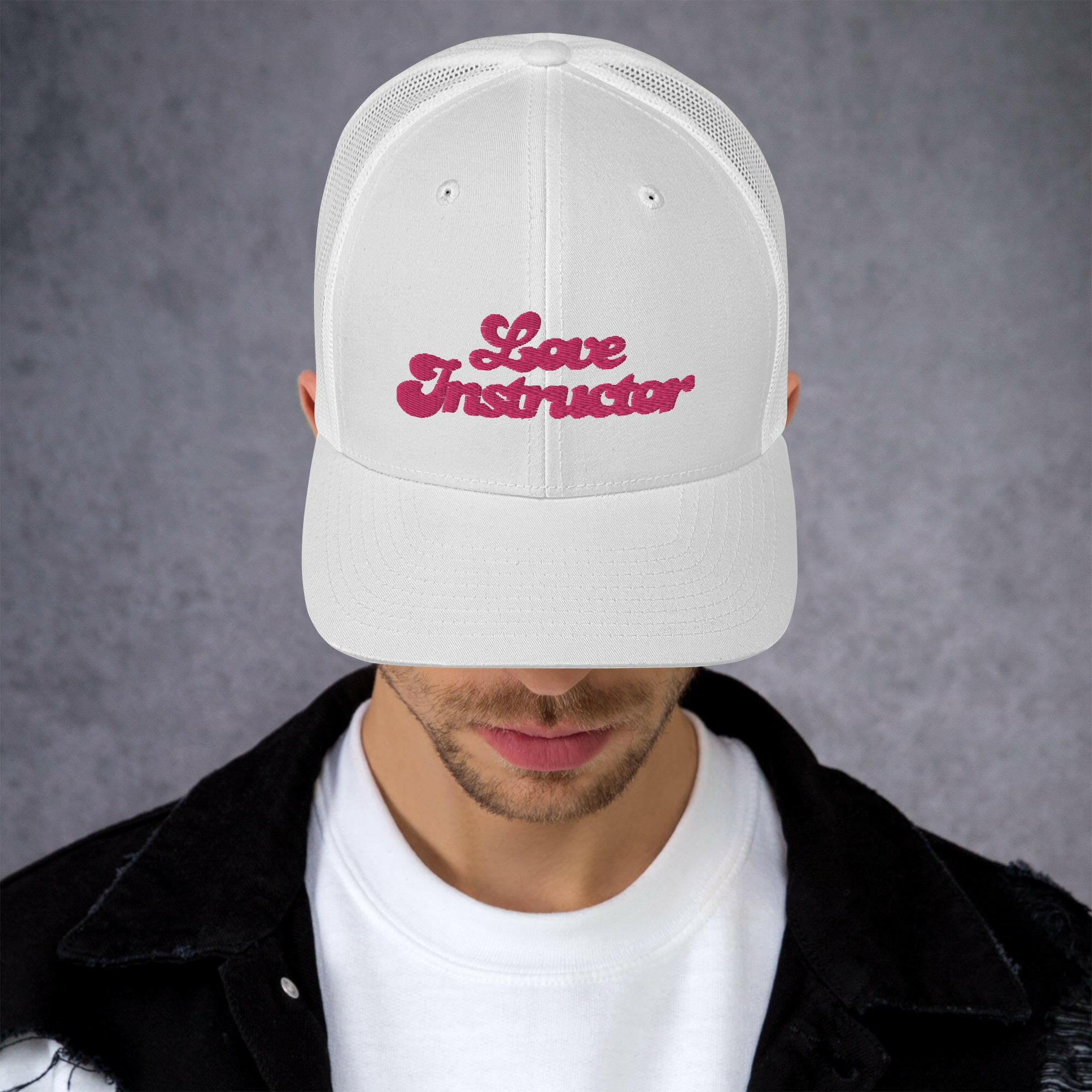 Retro Trucker Cap Love instructor