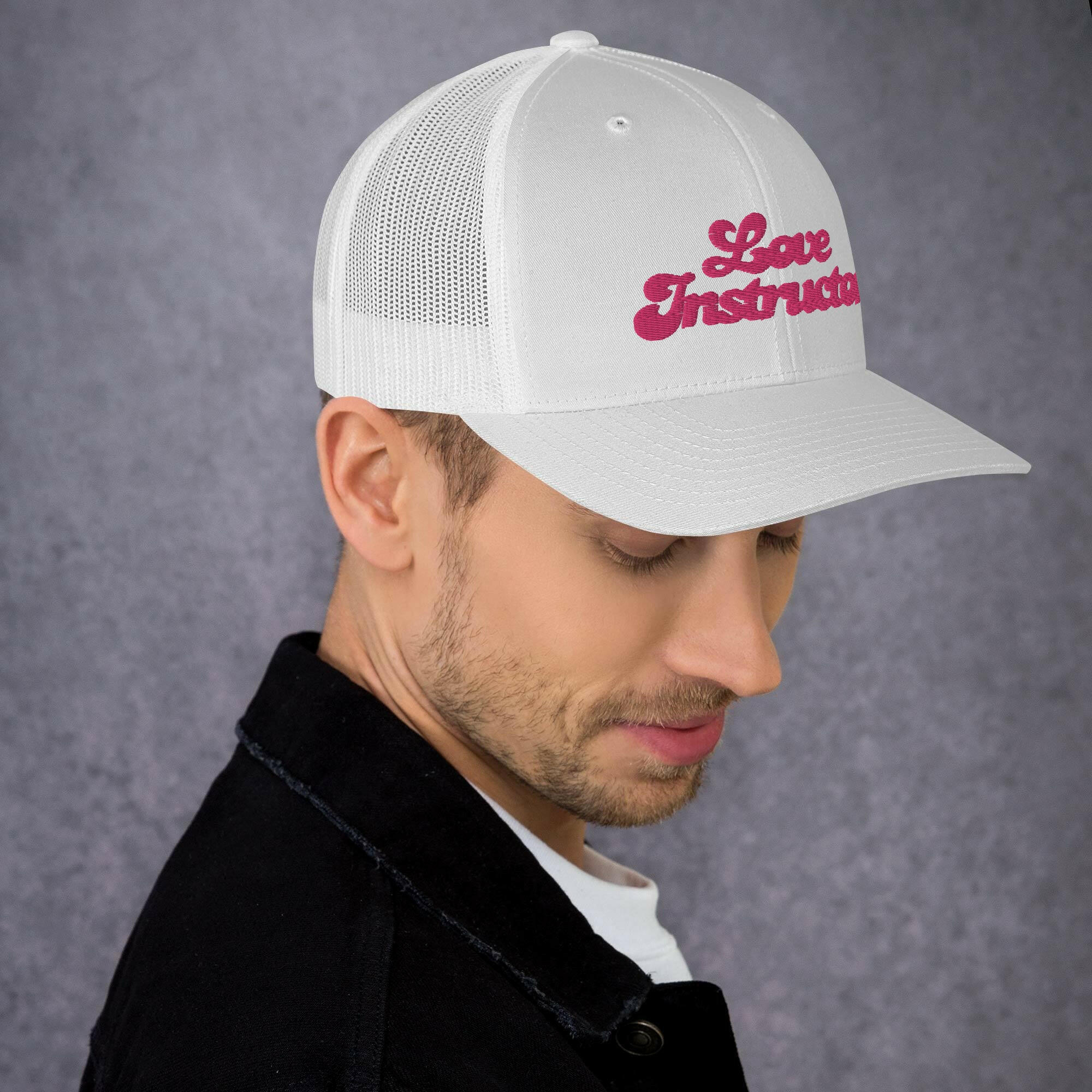 Retro Trucker Cap Love instructor