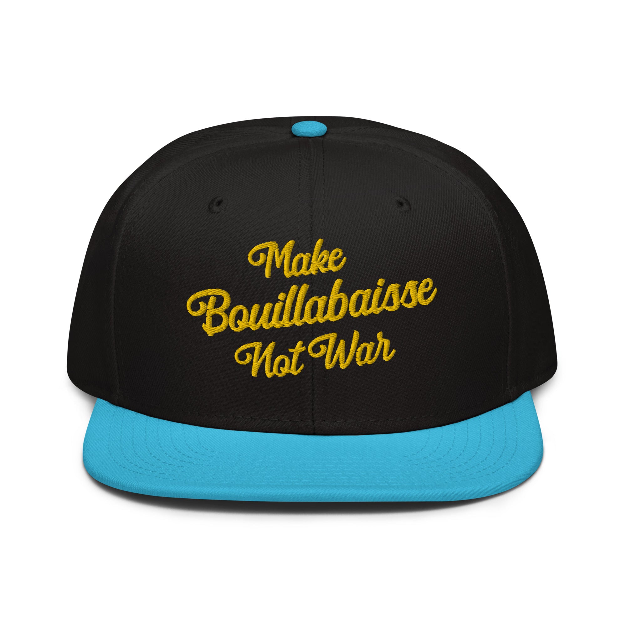 Casquette Snapback Otto Cap bicolore Make Bouillabaisse Not War