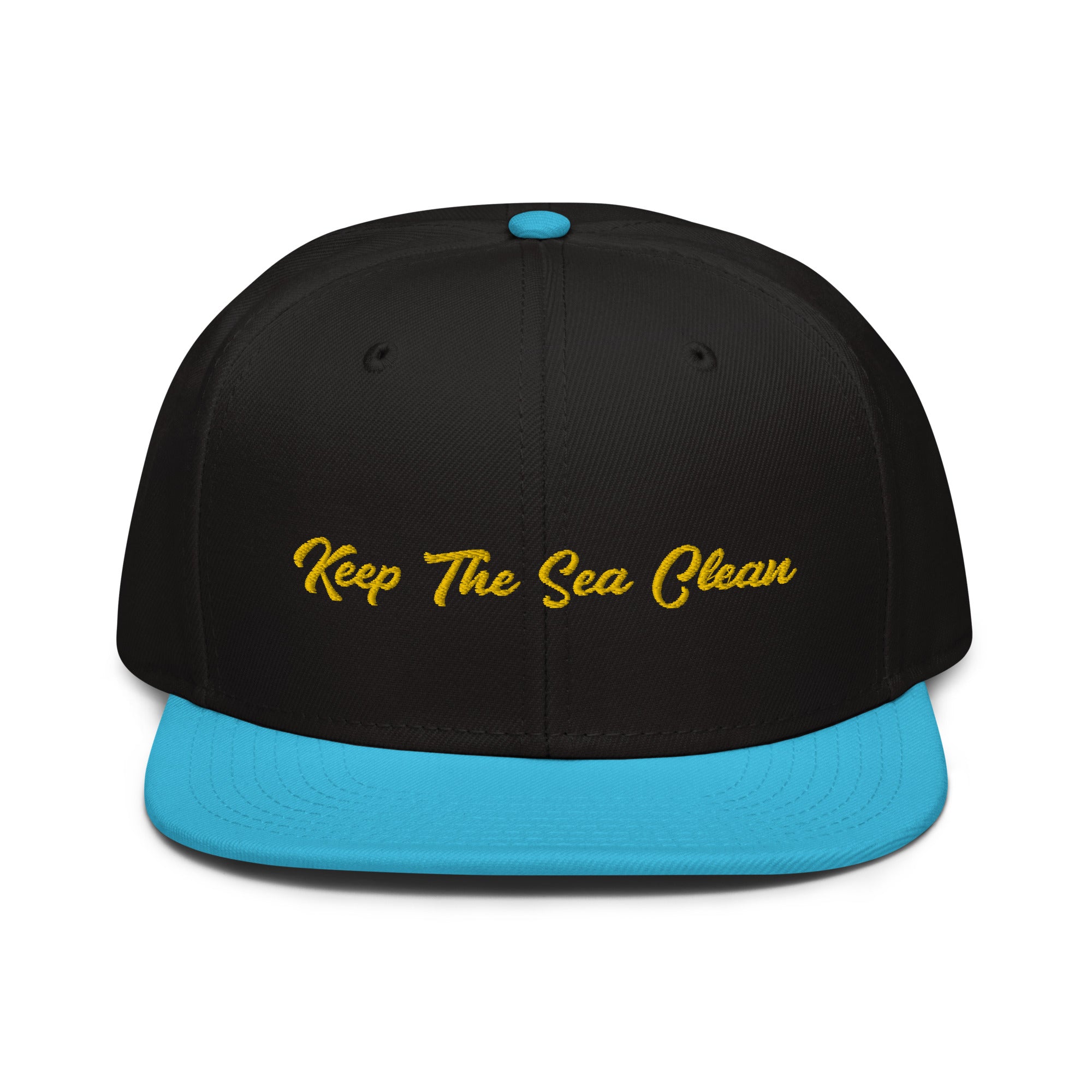 Casquette Snapback Otto Cap bicolore Keep The Sea Clean