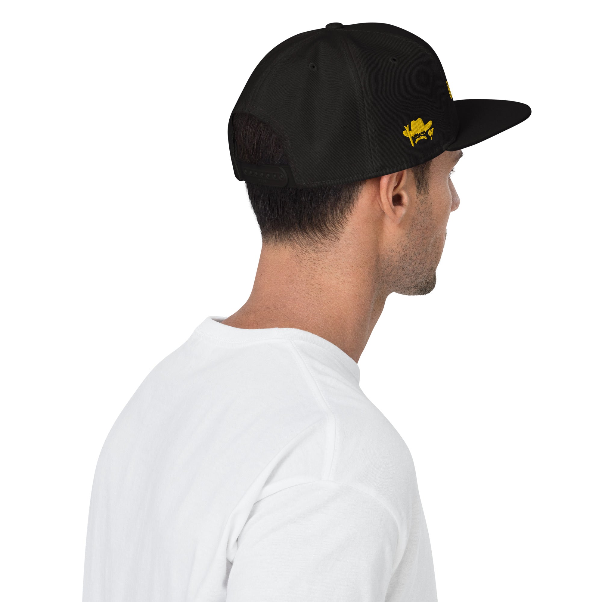 Snapback Otto Cap No Skiboots on Dancefloor Gold (3 sides)