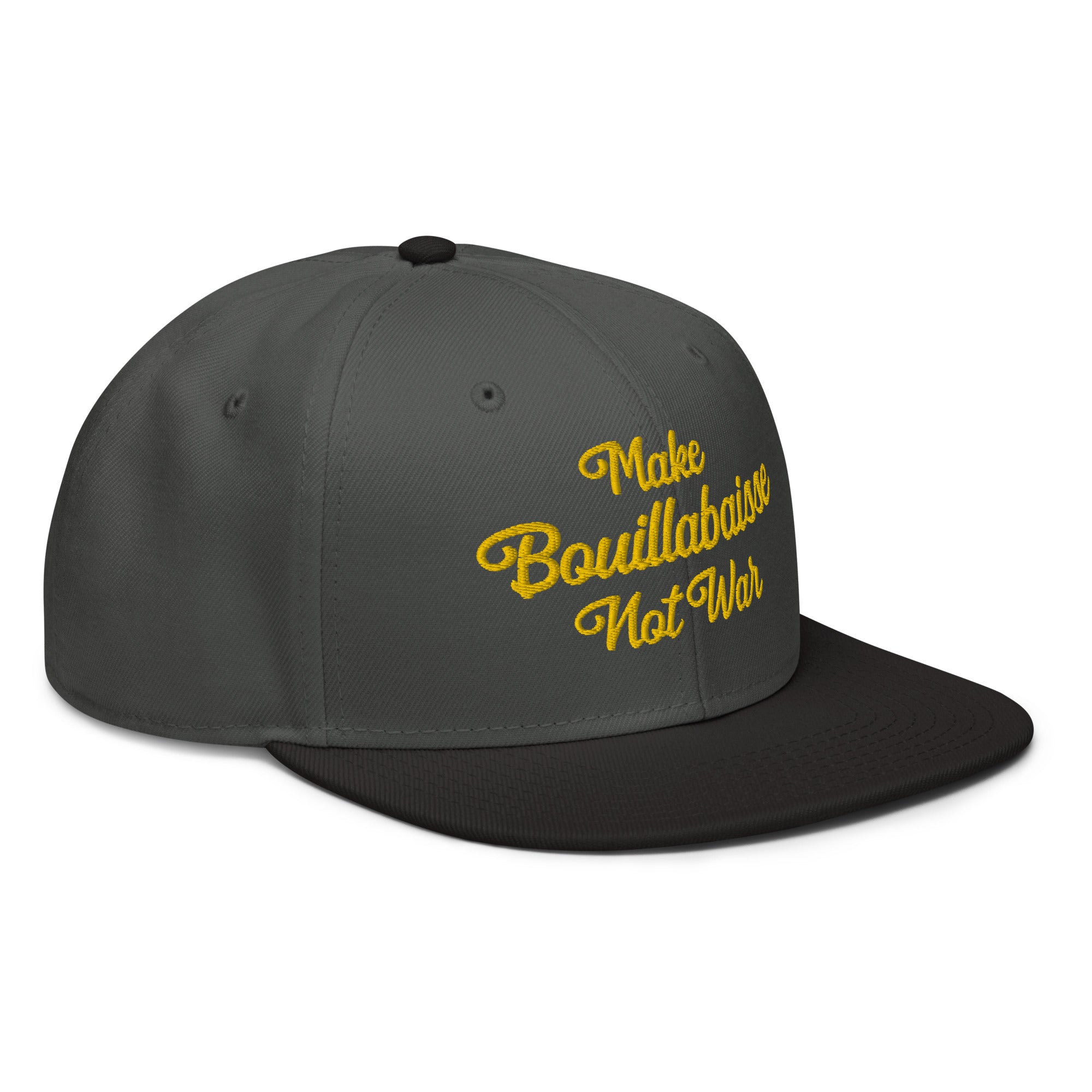 Casquette Snapback Otto Cap bicolore Make Bouillabaisse Not War