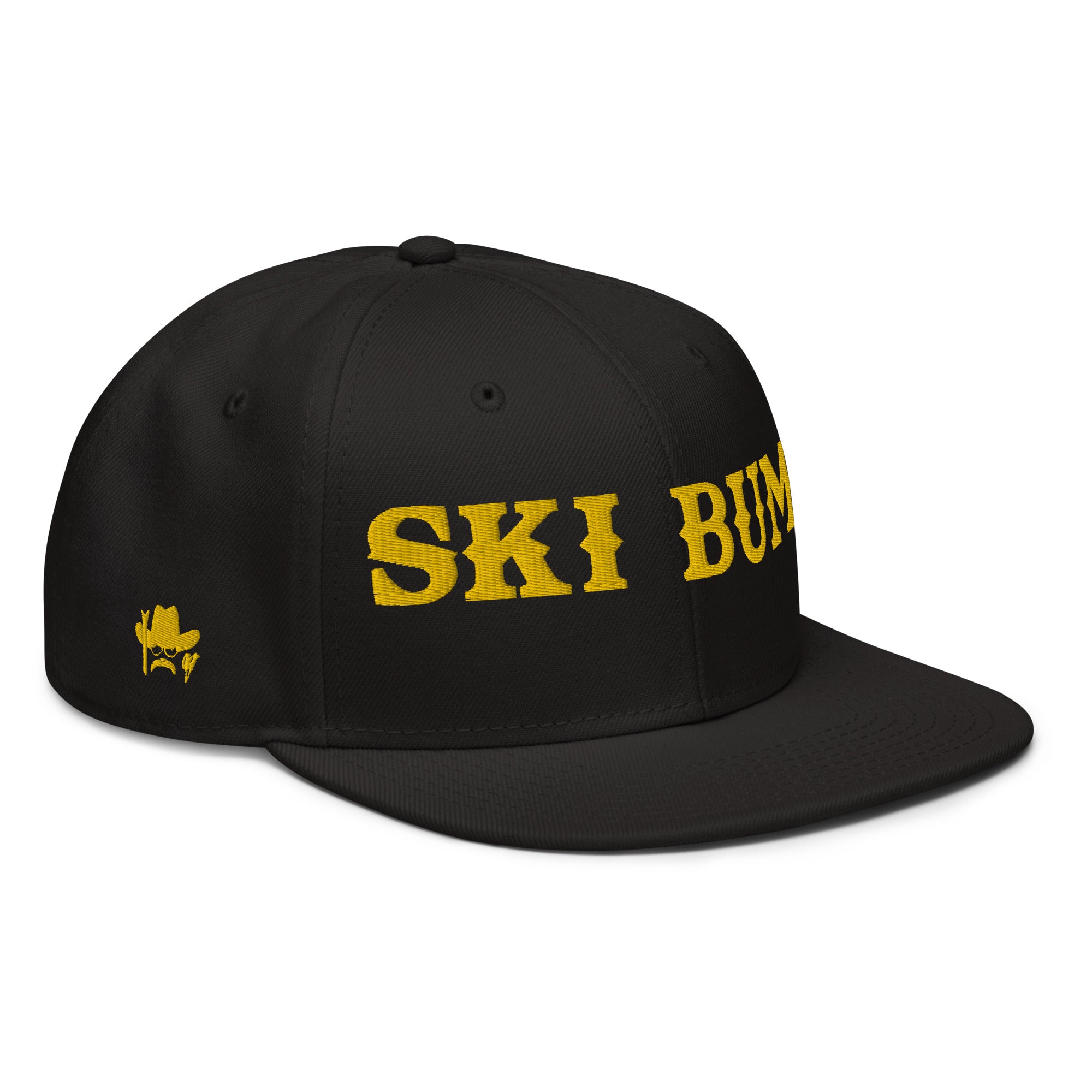 Snapback Otto Cap Ski Bum Gold 3DPuffy (3 sides)