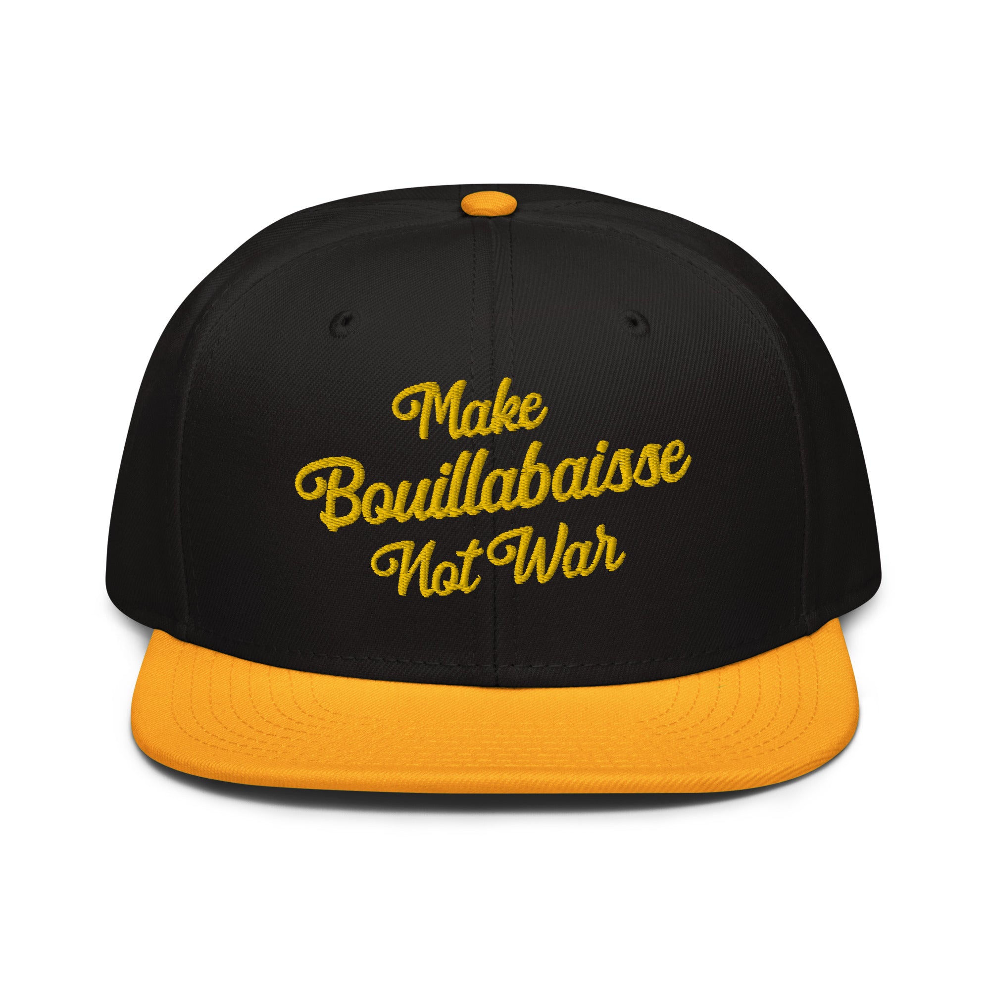 Casquette Snapback Otto Cap bicolore Make Bouillabaisse Not War