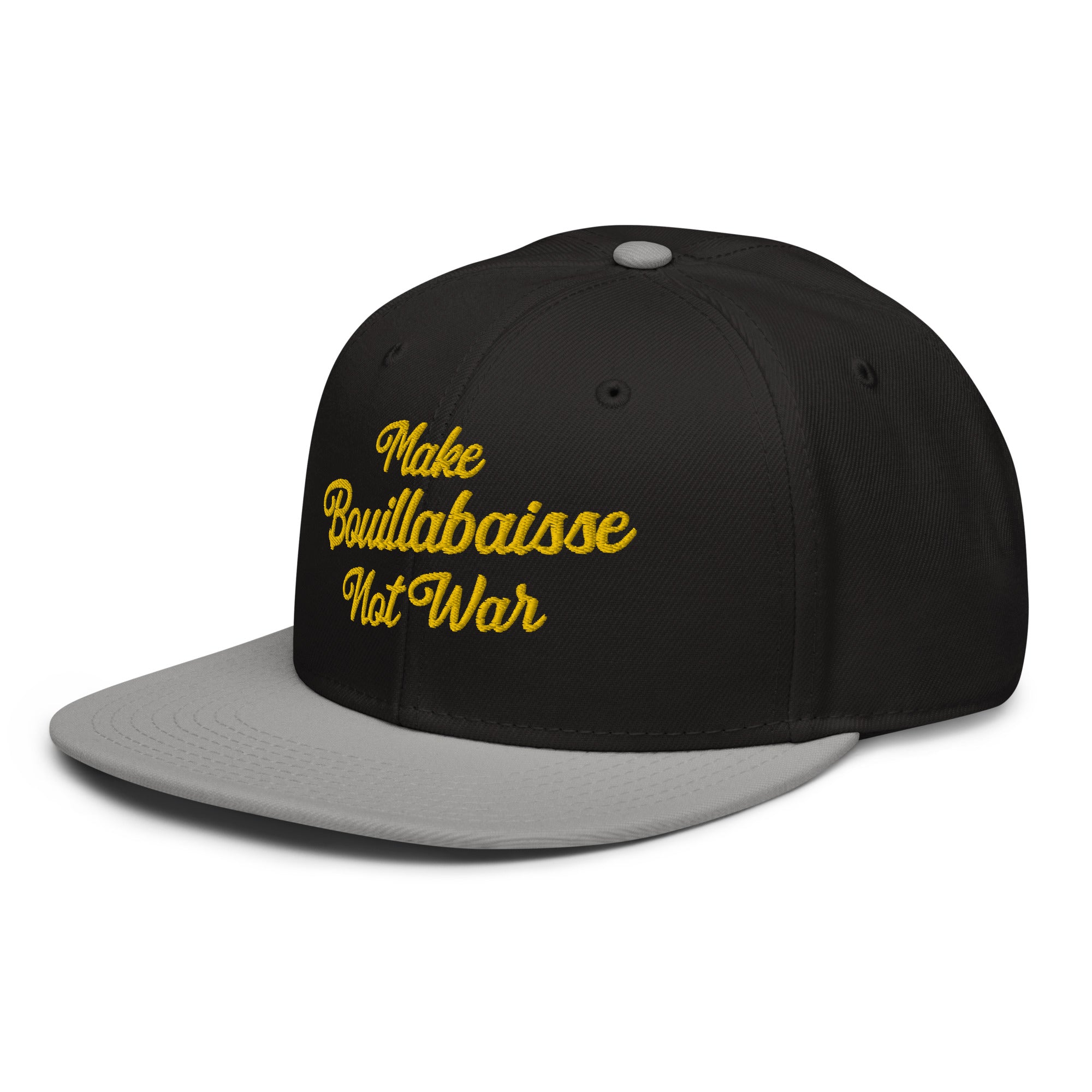 Casquette Snapback Otto Cap bicolore Make Bouillabaisse Not War