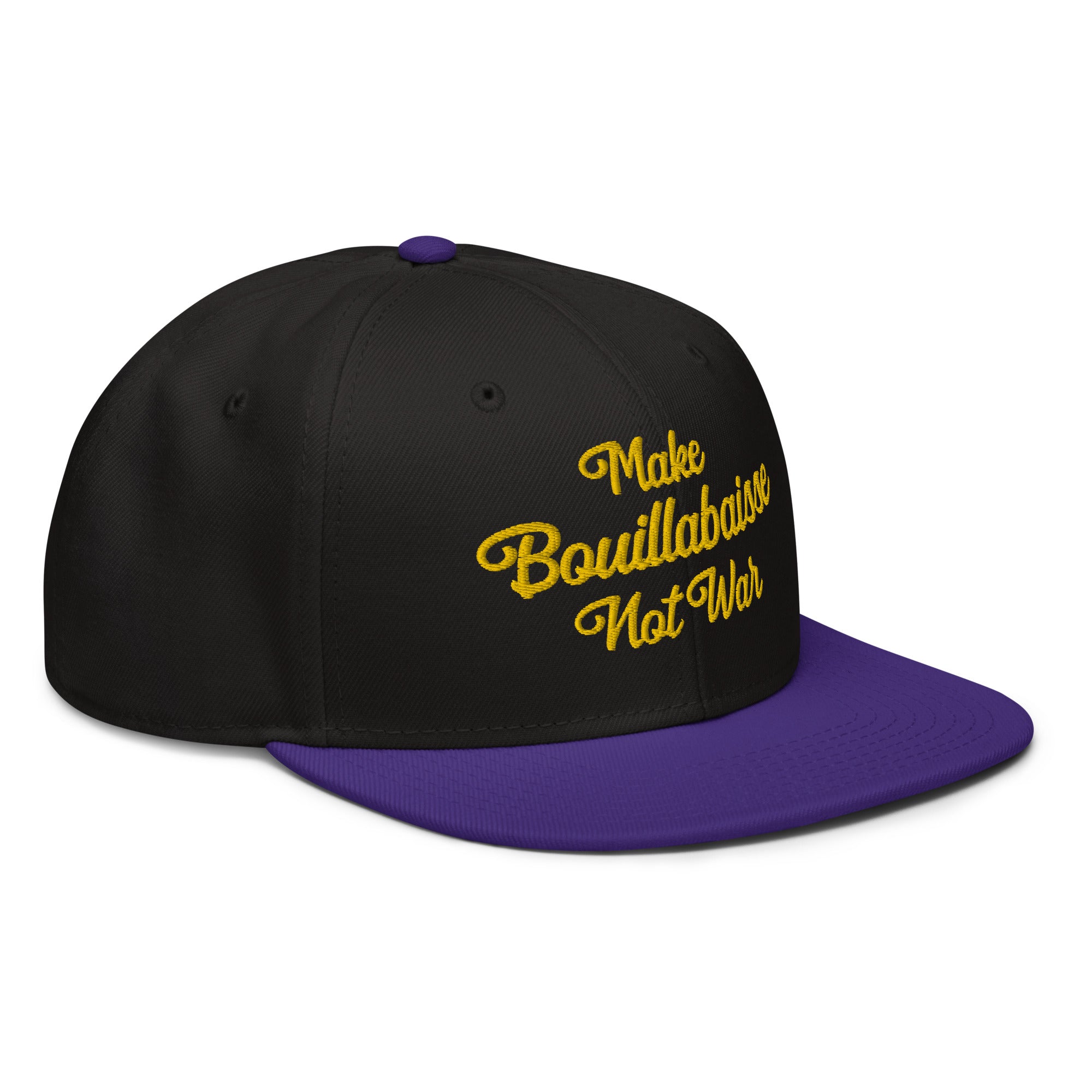 Casquette Snapback Otto Cap bicolore Make Bouillabaisse Not War