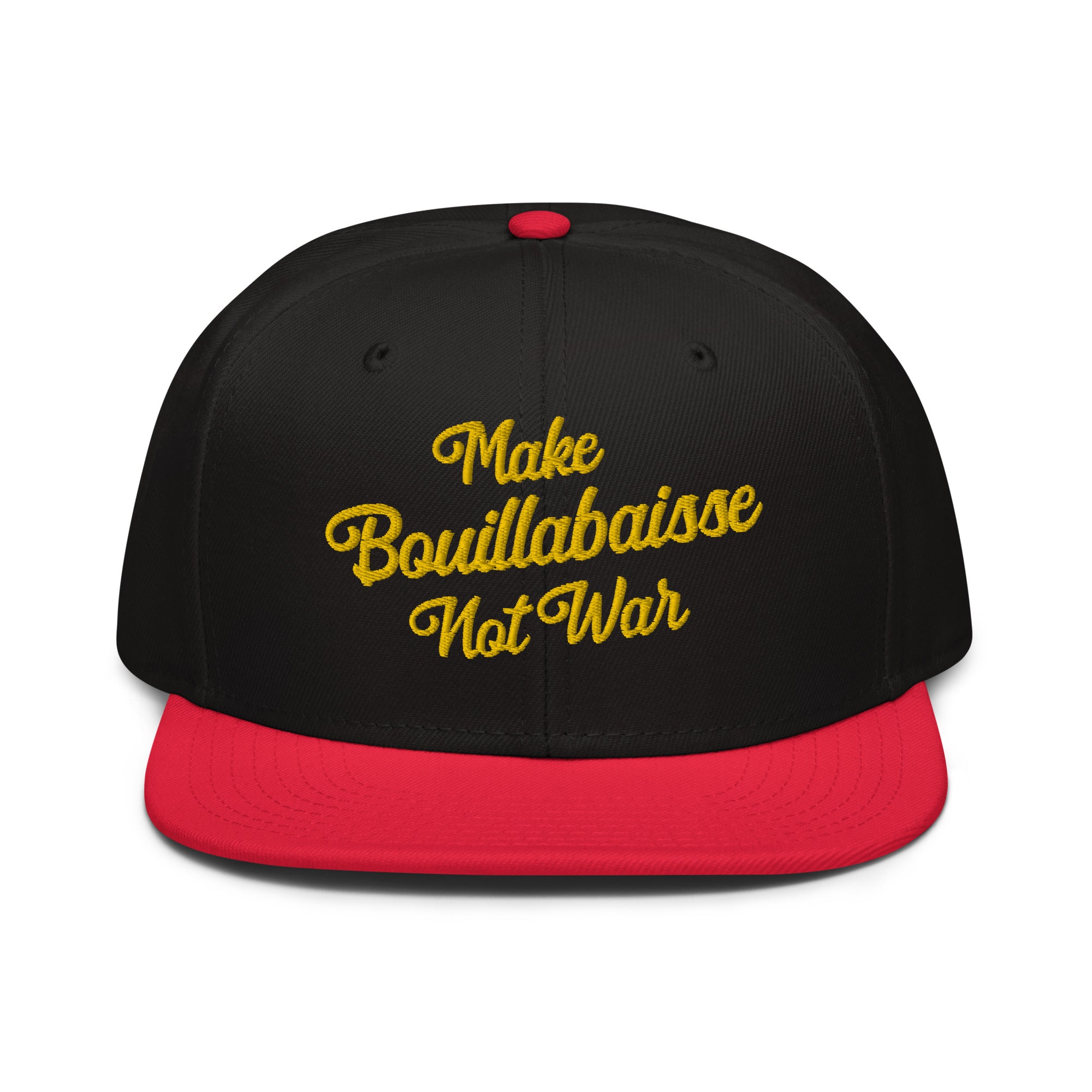 Casquette Snapback Otto Cap bicolore Make Bouillabaisse Not War