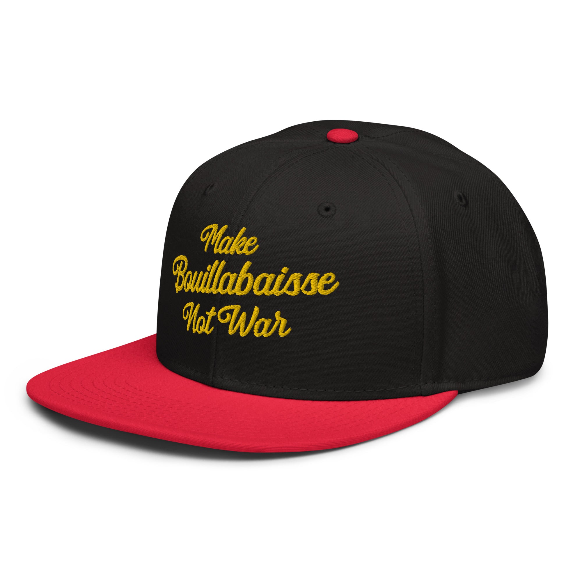 Casquette Snapback Otto Cap bicolore Make Bouillabaisse Not War