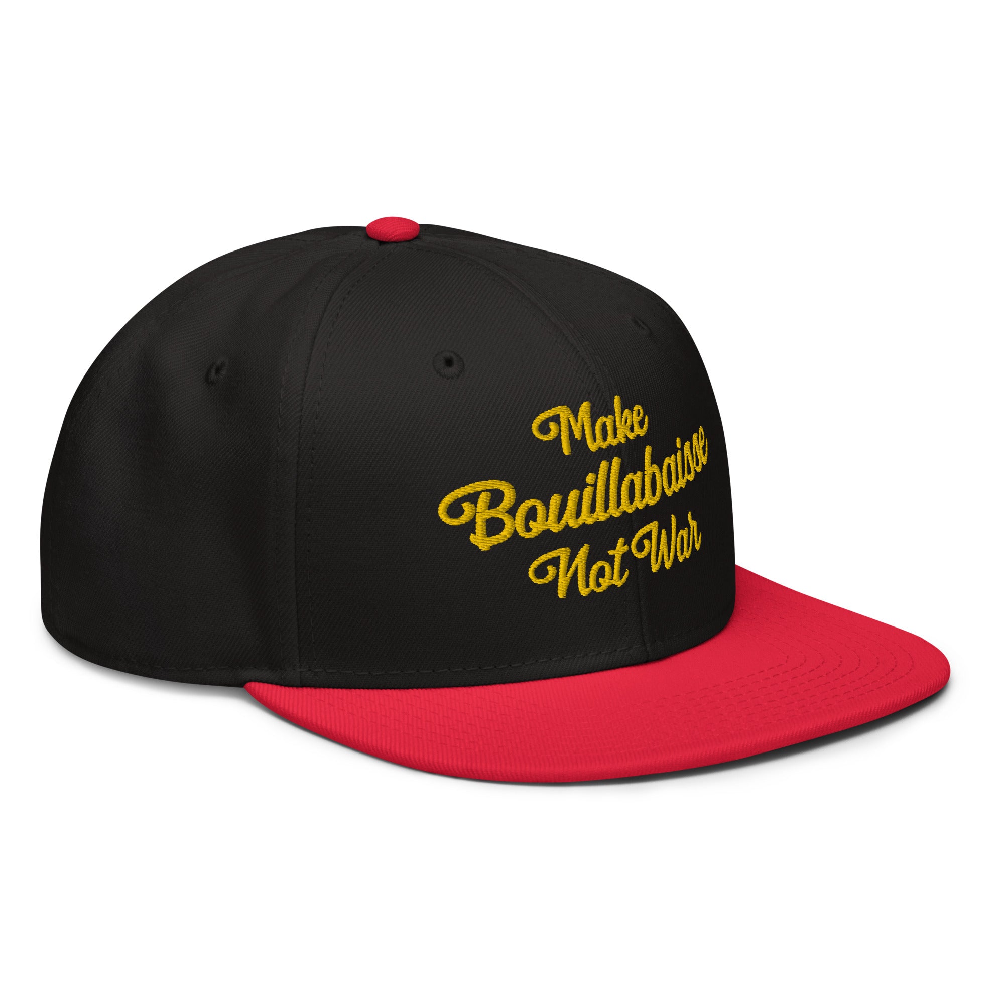 Casquette Snapback Otto Cap bicolore Make Bouillabaisse Not War