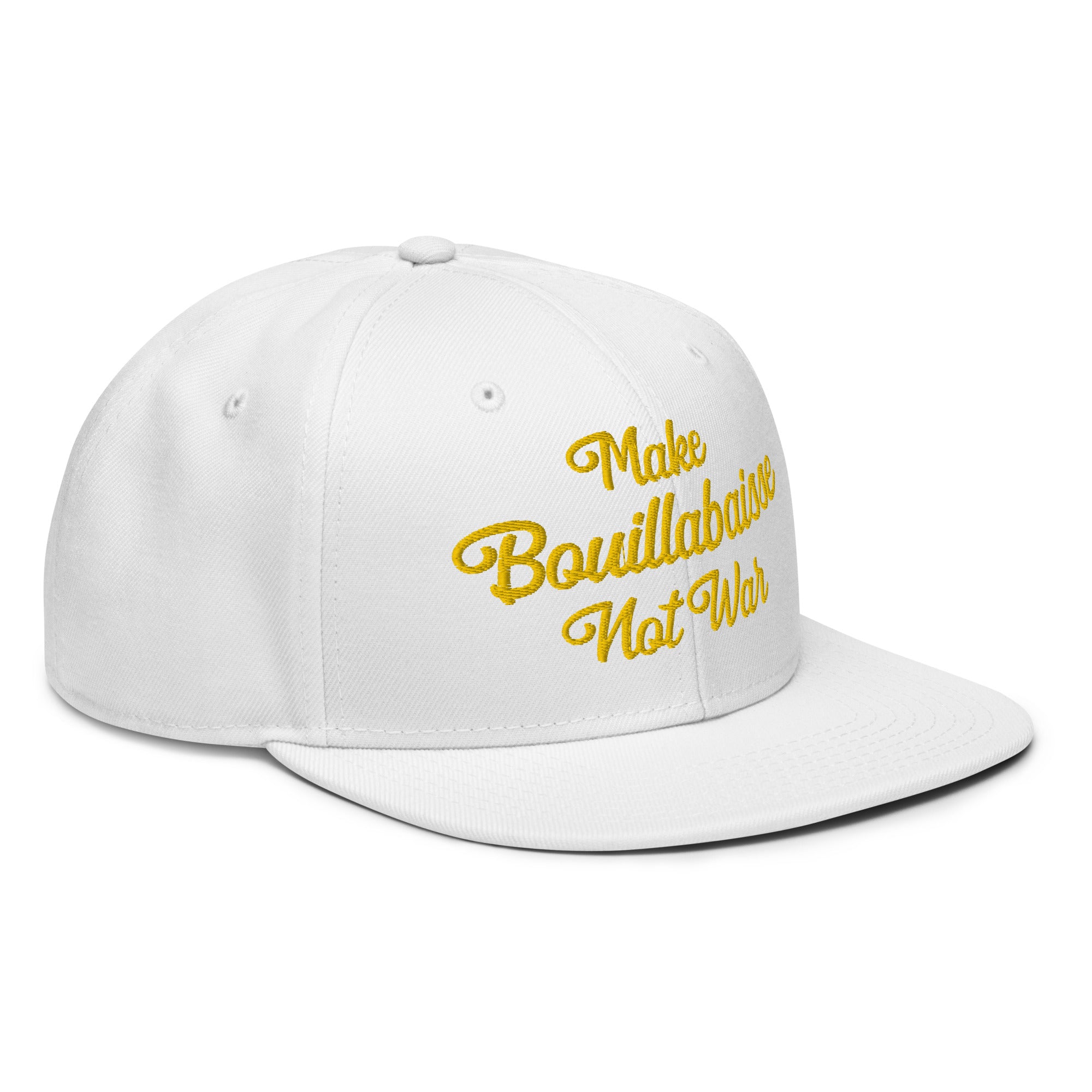 Casquette Snapback Otto Cap Make Bouillabaisse Not War