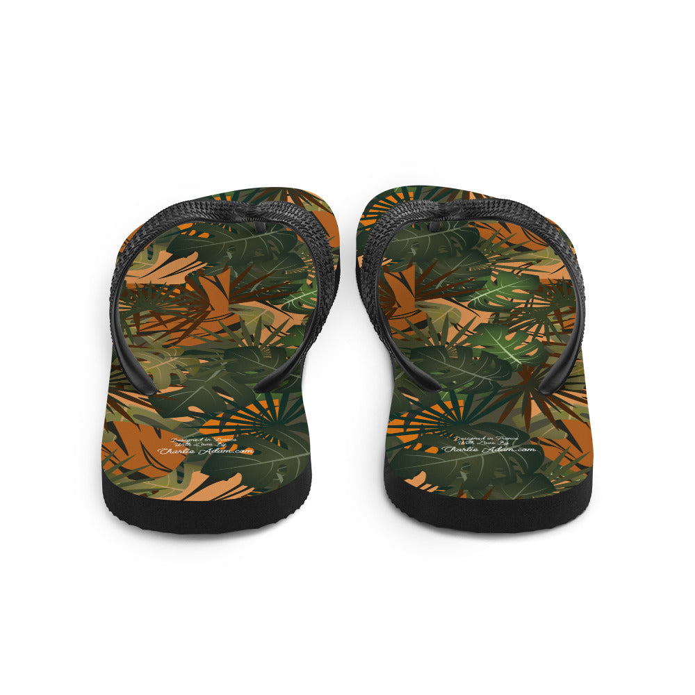 Jungle Flip-Flops