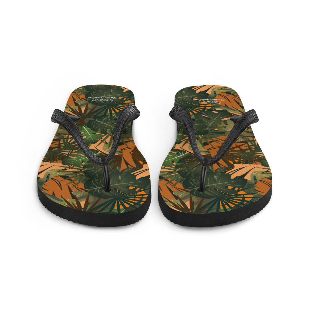 Jungle Flip-Flops