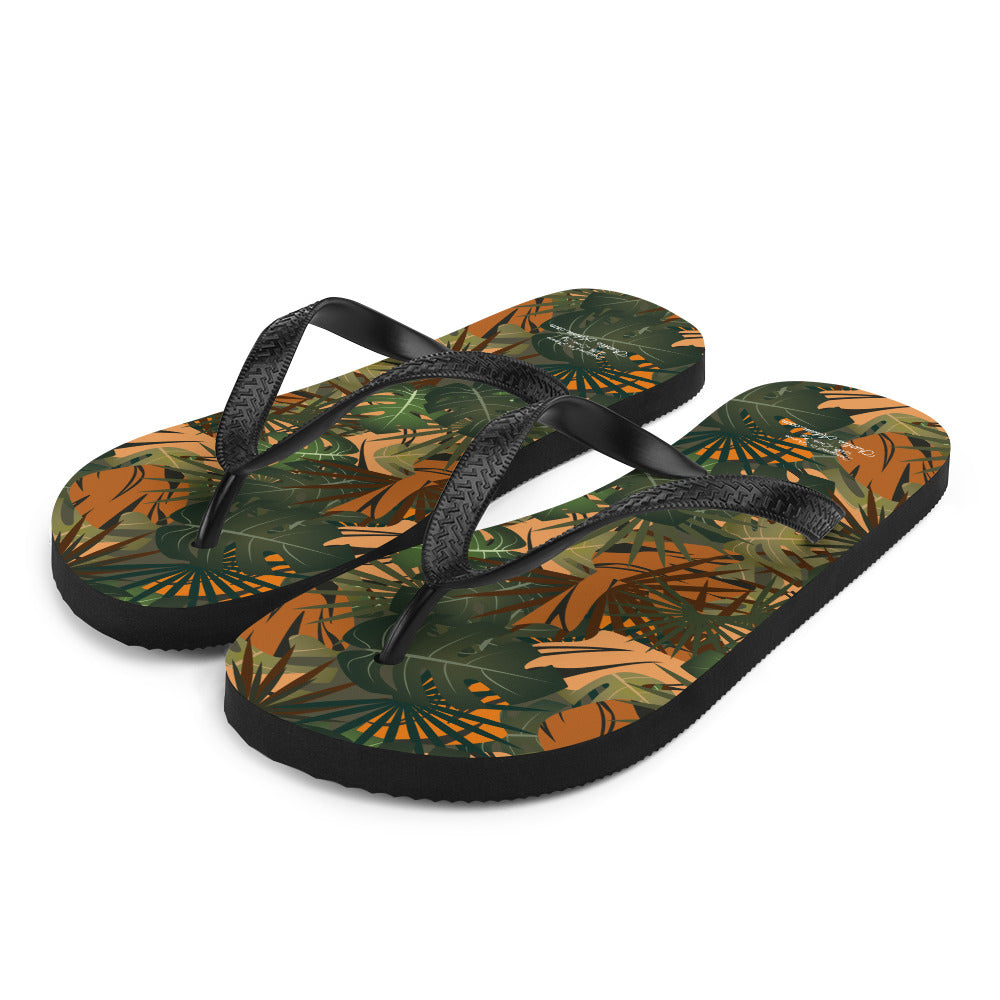 Jungle Flip-Flops