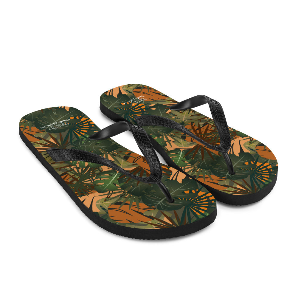 Jungle Flip-Flops