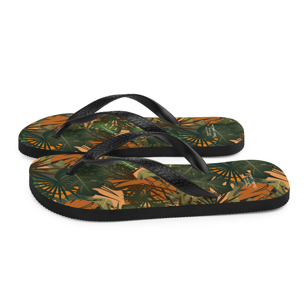 Jungle Flip-Flops