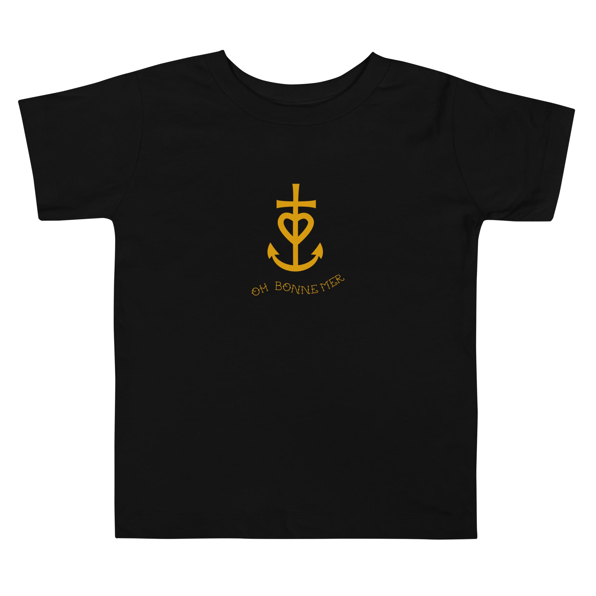 Toddler T-shirt Croix de Camargue Gold