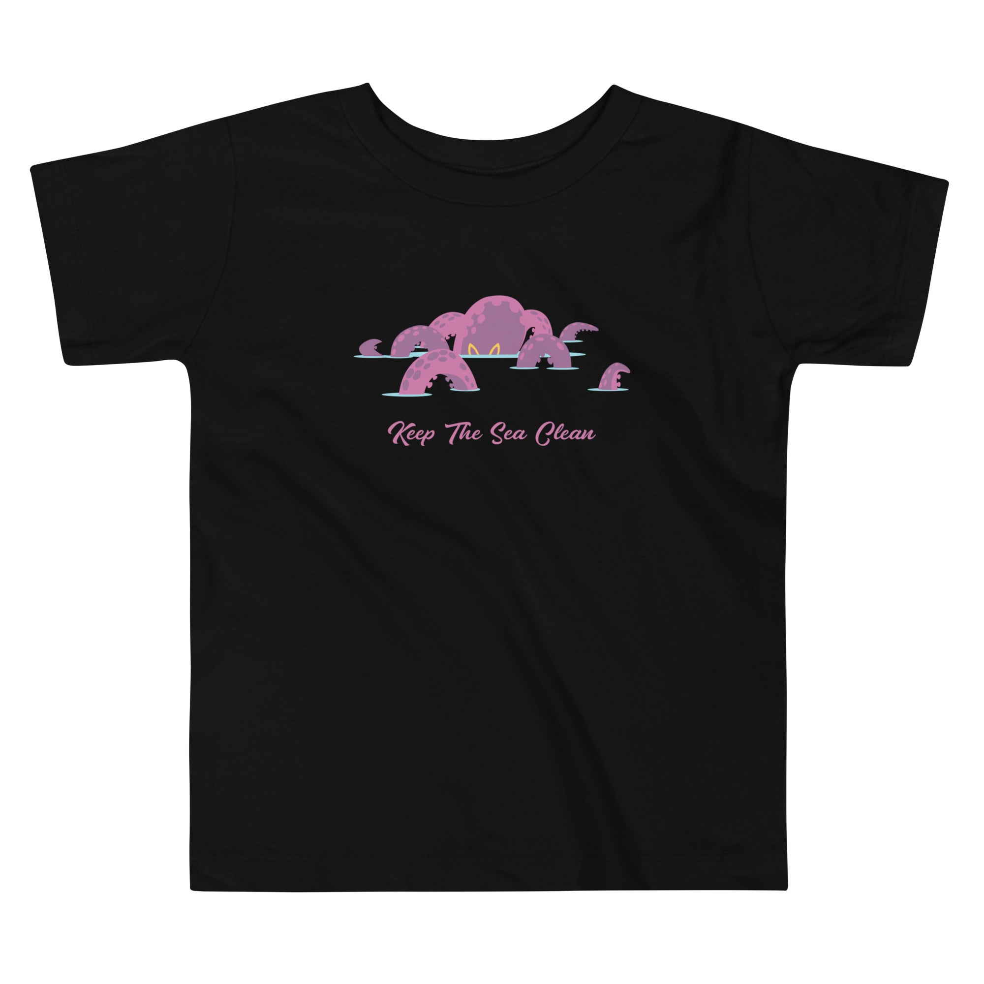 Toddler T-shirt Octopus Purple