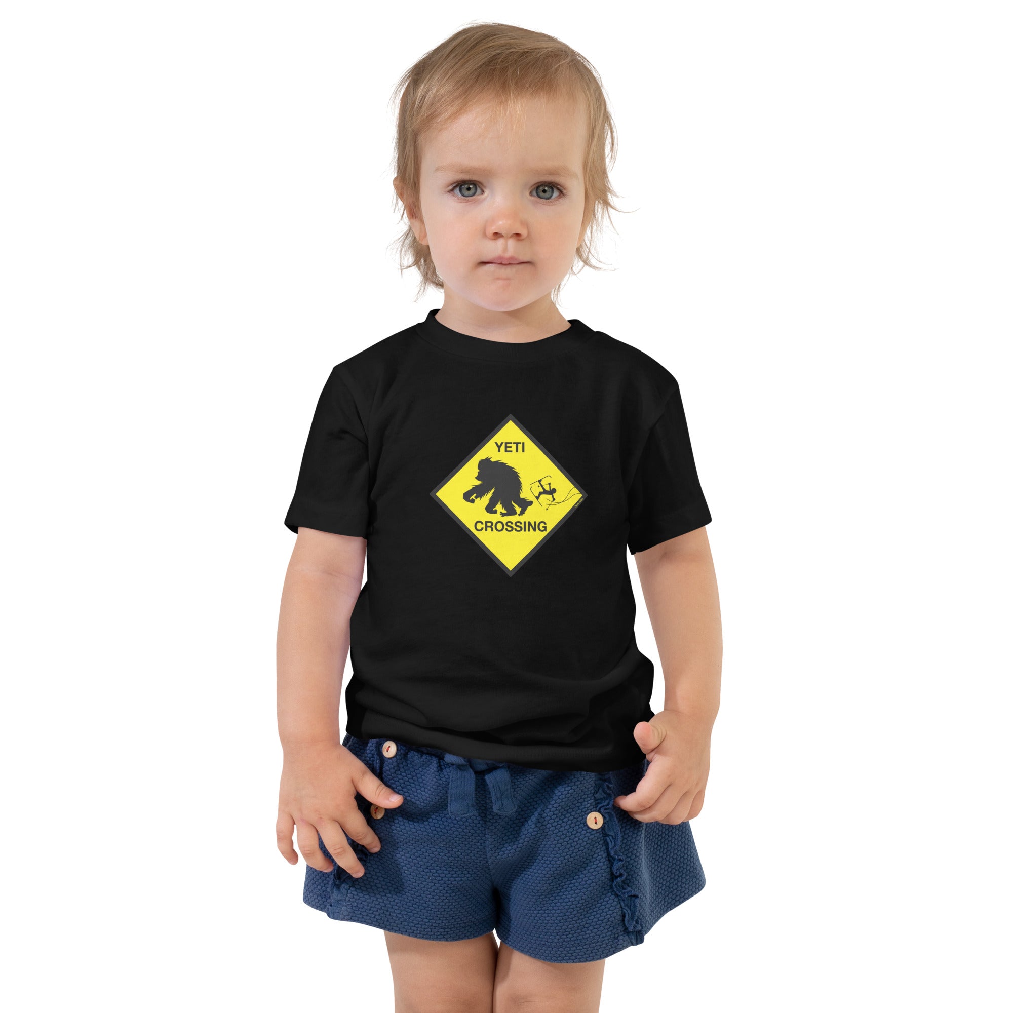 T-shirt pour enfant en bas âge Yeti Crossing