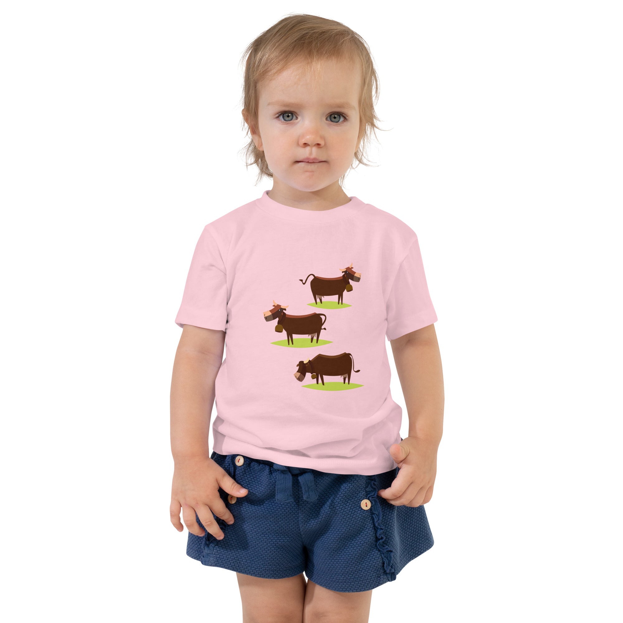 T-shirt pour enfant en bas âge Les Trois Vaches