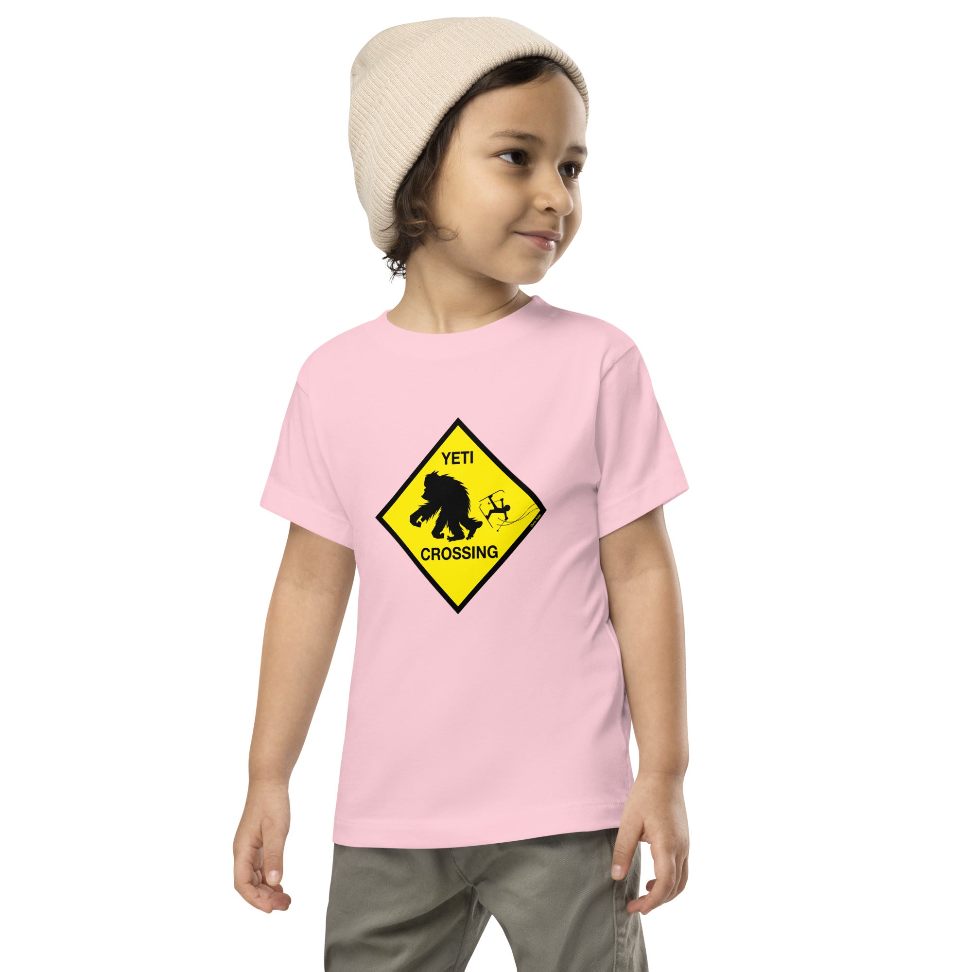 Toddler T-shirt Yeti Crossing