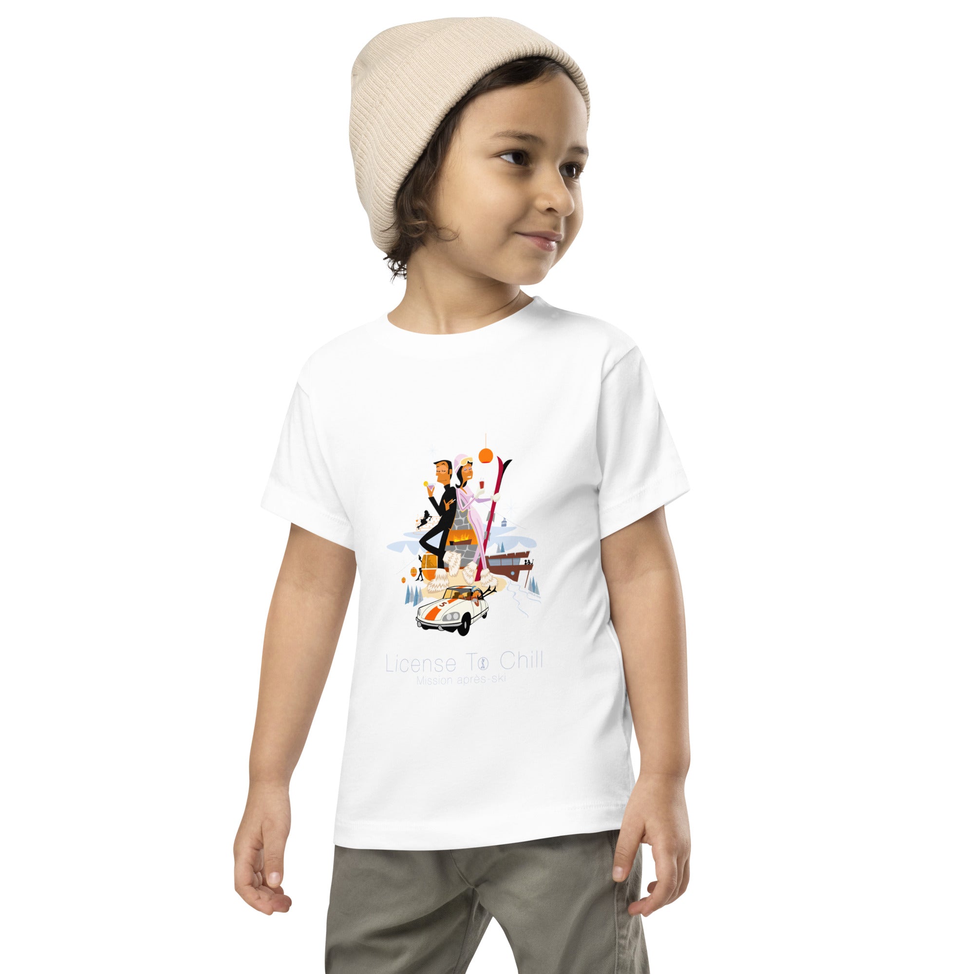 T-shirt pour enfant en bas âge License To Chill Mission Après-Ski