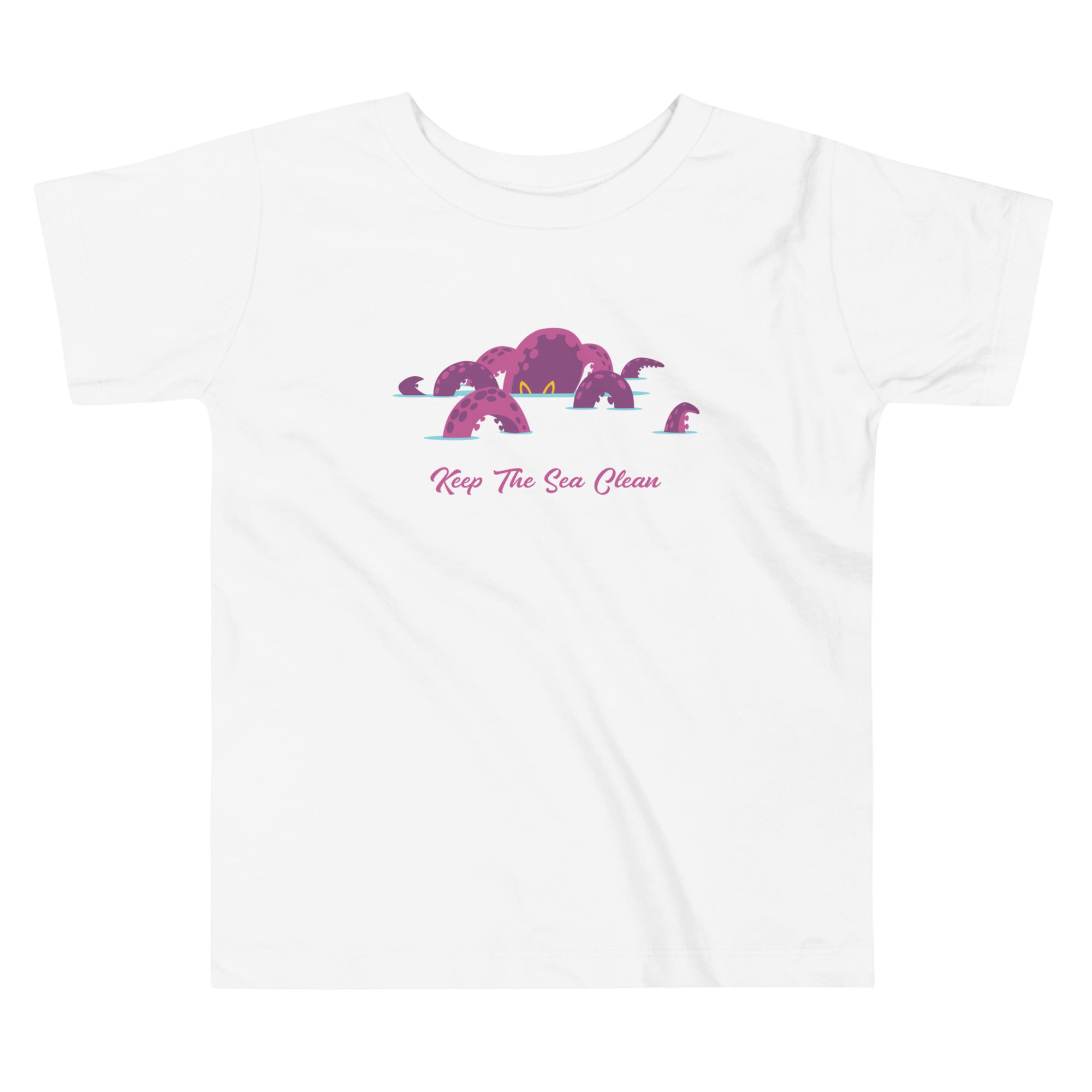 Toddler T-shirt Octopus Purple