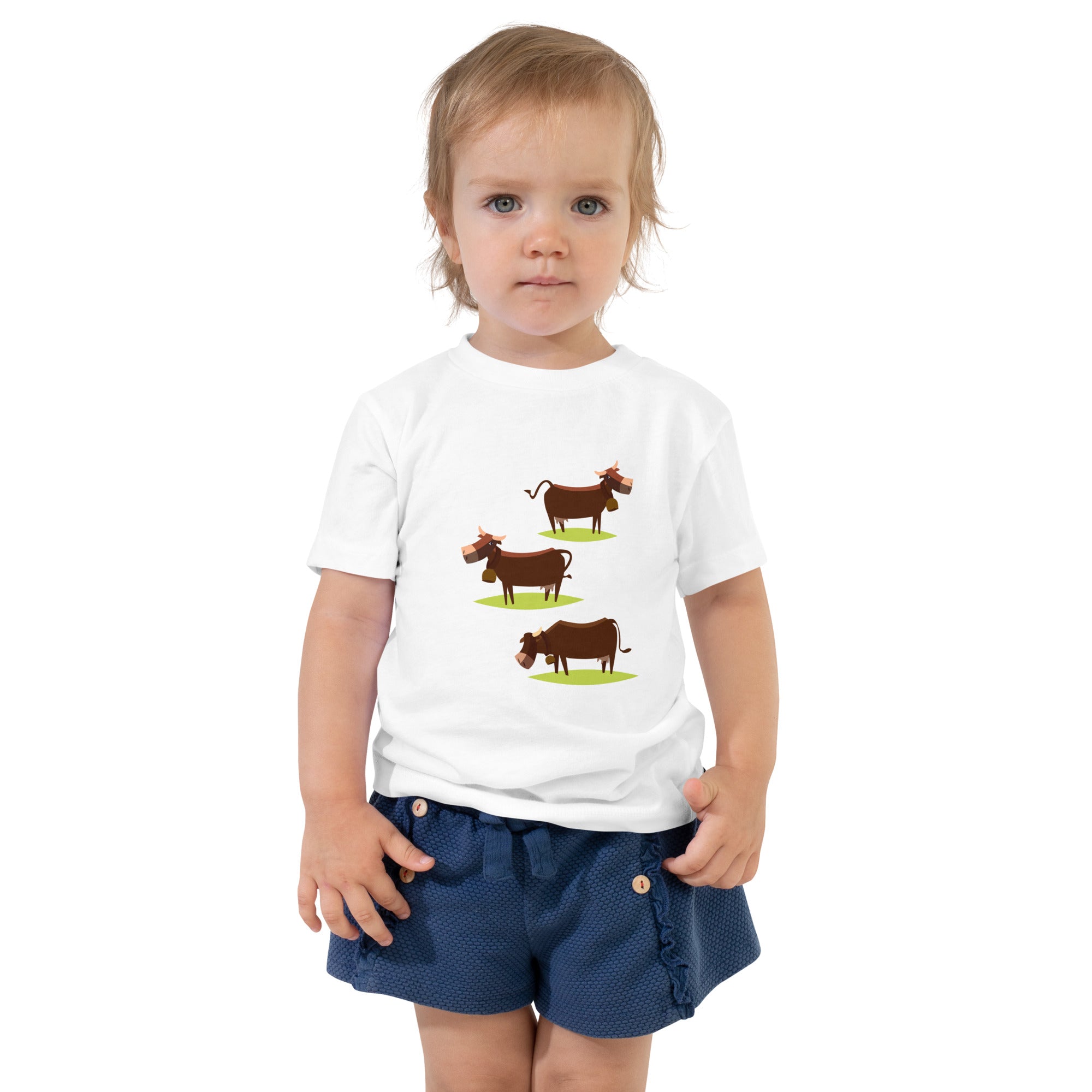 T-shirt pour enfant en bas âge Les Trois Vaches