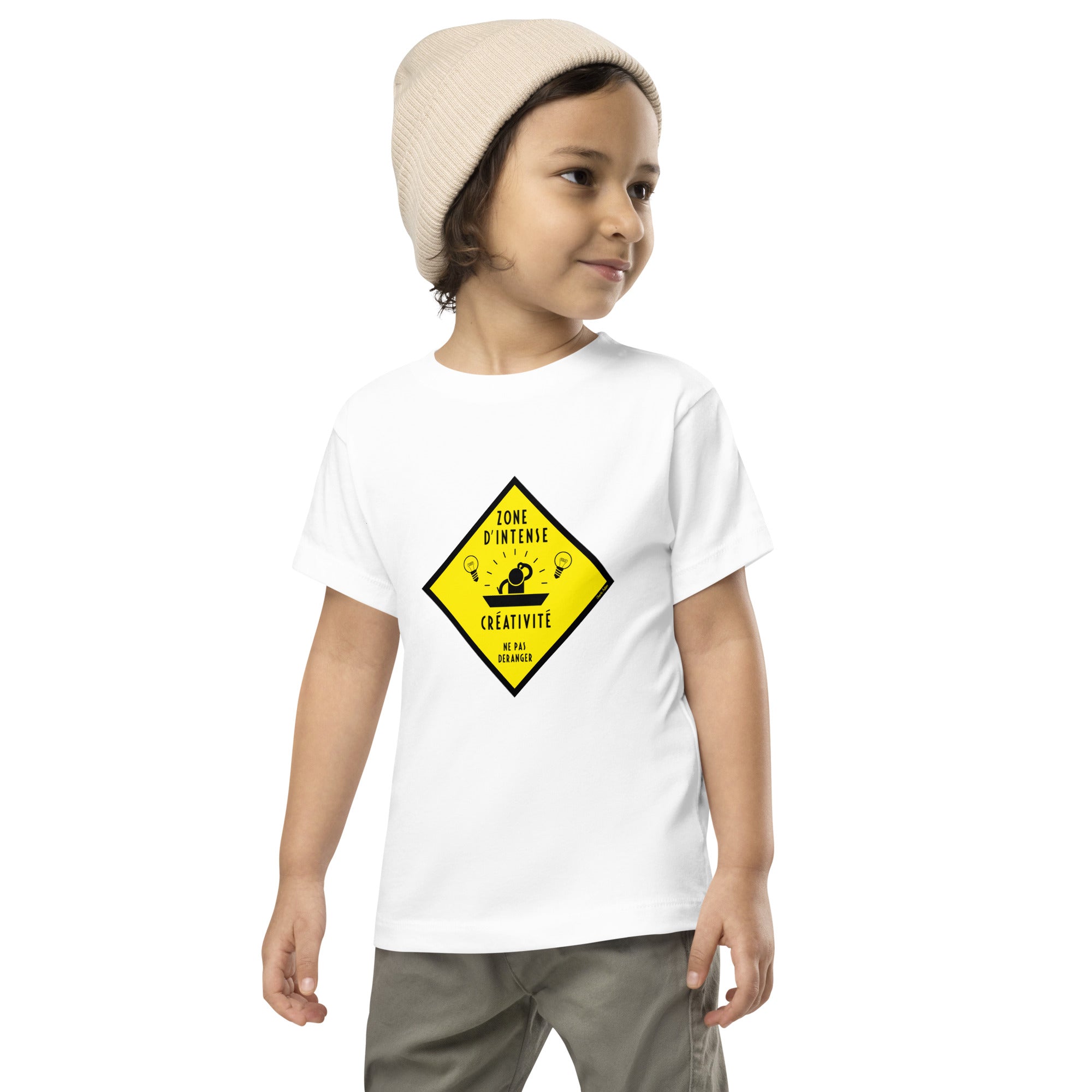 Toddler T-shirt Zone d'intense créativité, Ne pas déranger