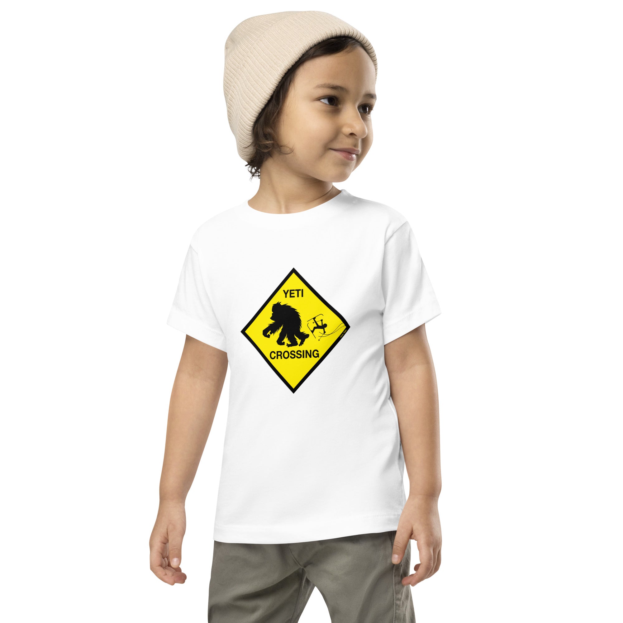 Toddler T-shirt Yeti Crossing