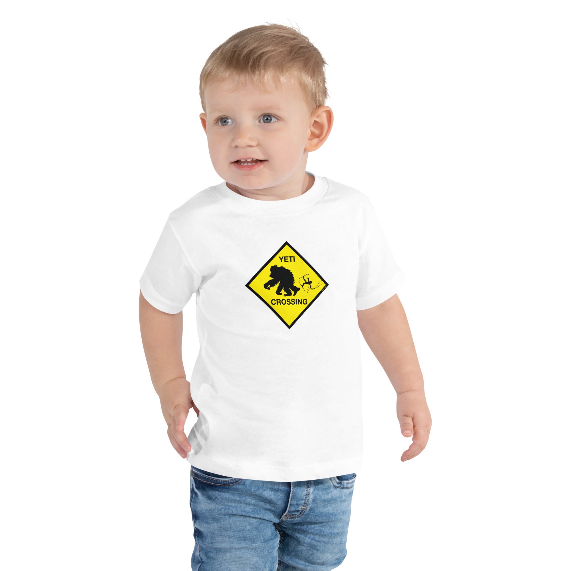 T-shirt pour enfant en bas âge Yeti Crossing