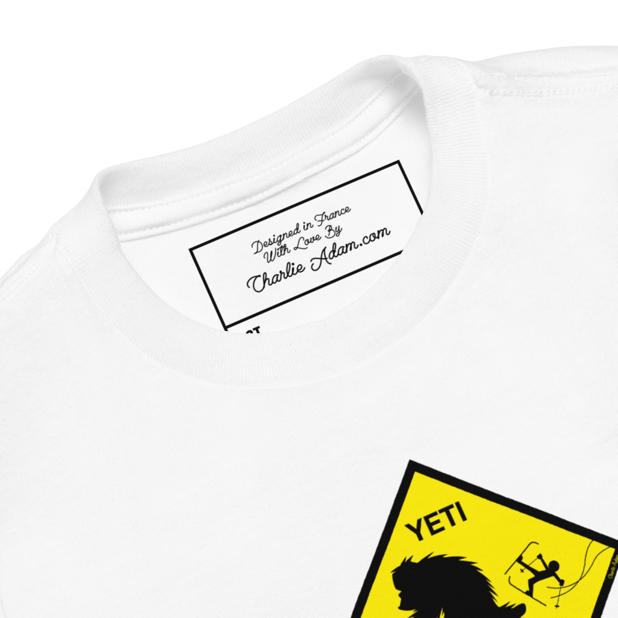 T-shirt pour enfant en bas âge Yeti Crossing