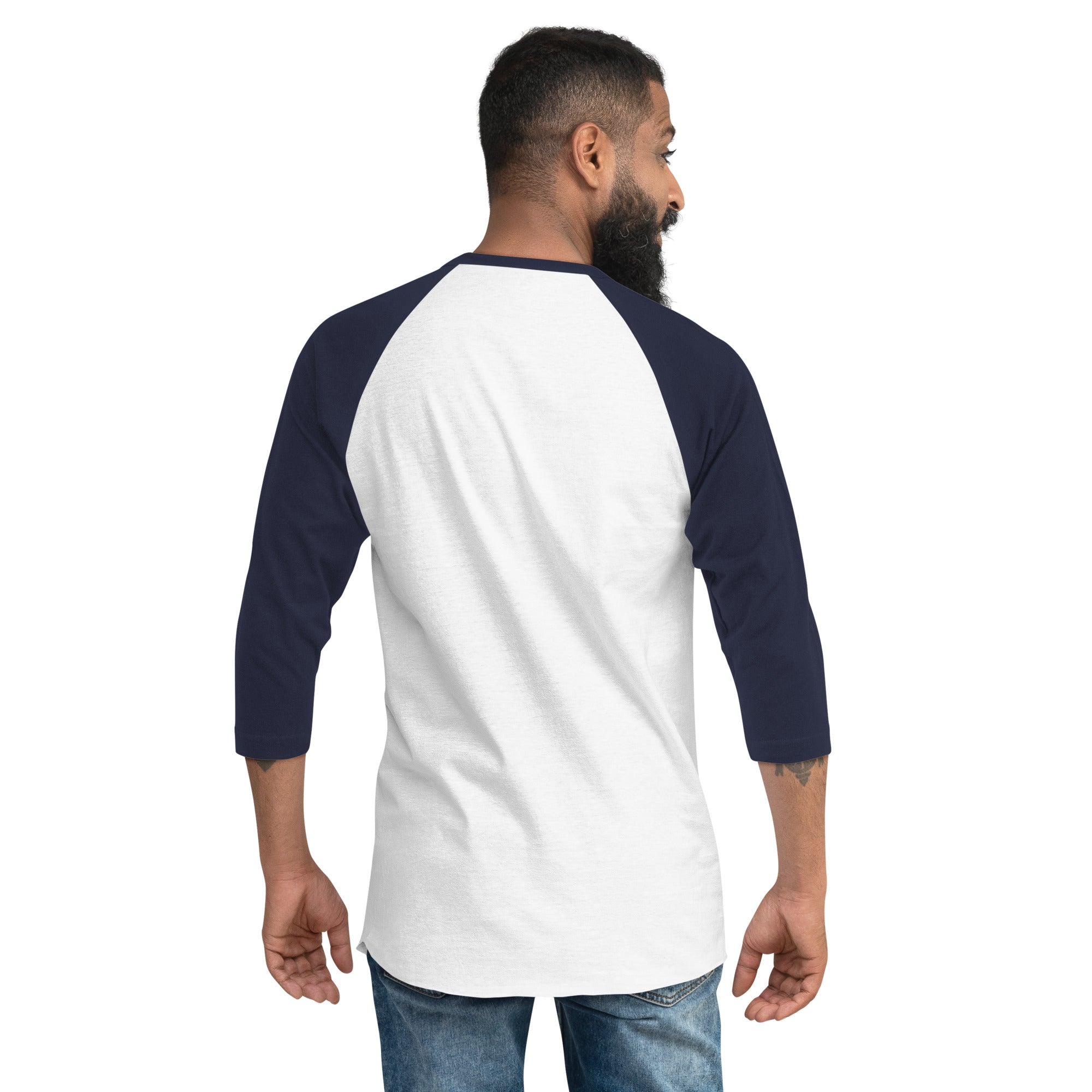 3/4 sleeve raglan t-shirt Ski Fight at OK Corral