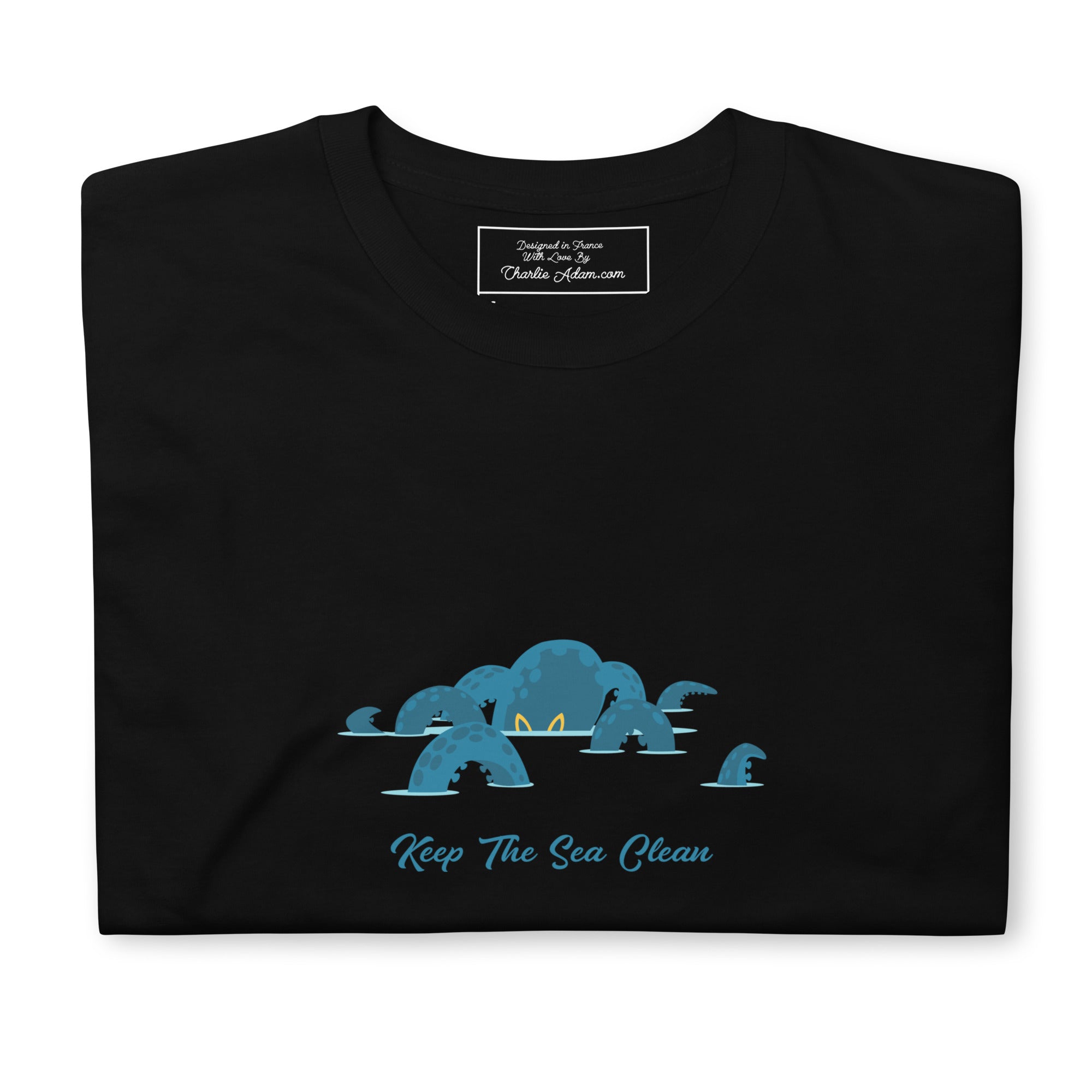 T-shirt softstyle en coton Octopus Blue