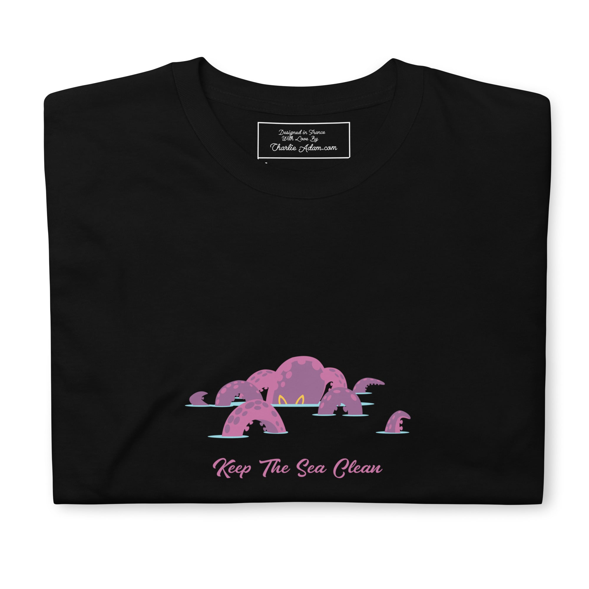 T-shirt softstyle en coton Octopus Purple